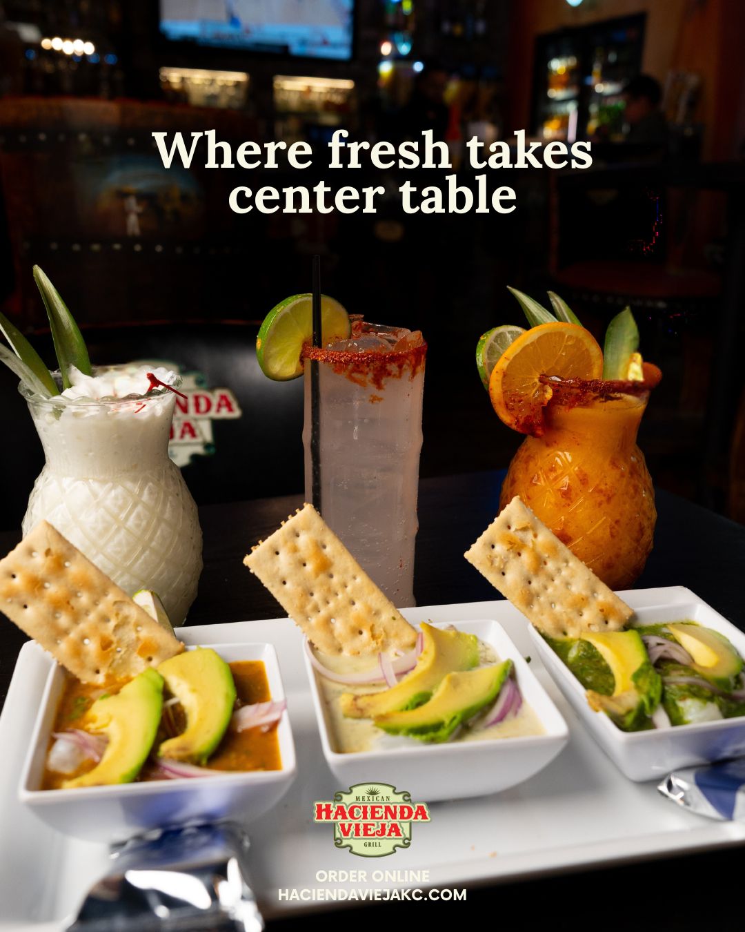 Where fresh takes center table.
Sips, bites, and time well spent. 🍹🦐
#TasteMexicoHere
