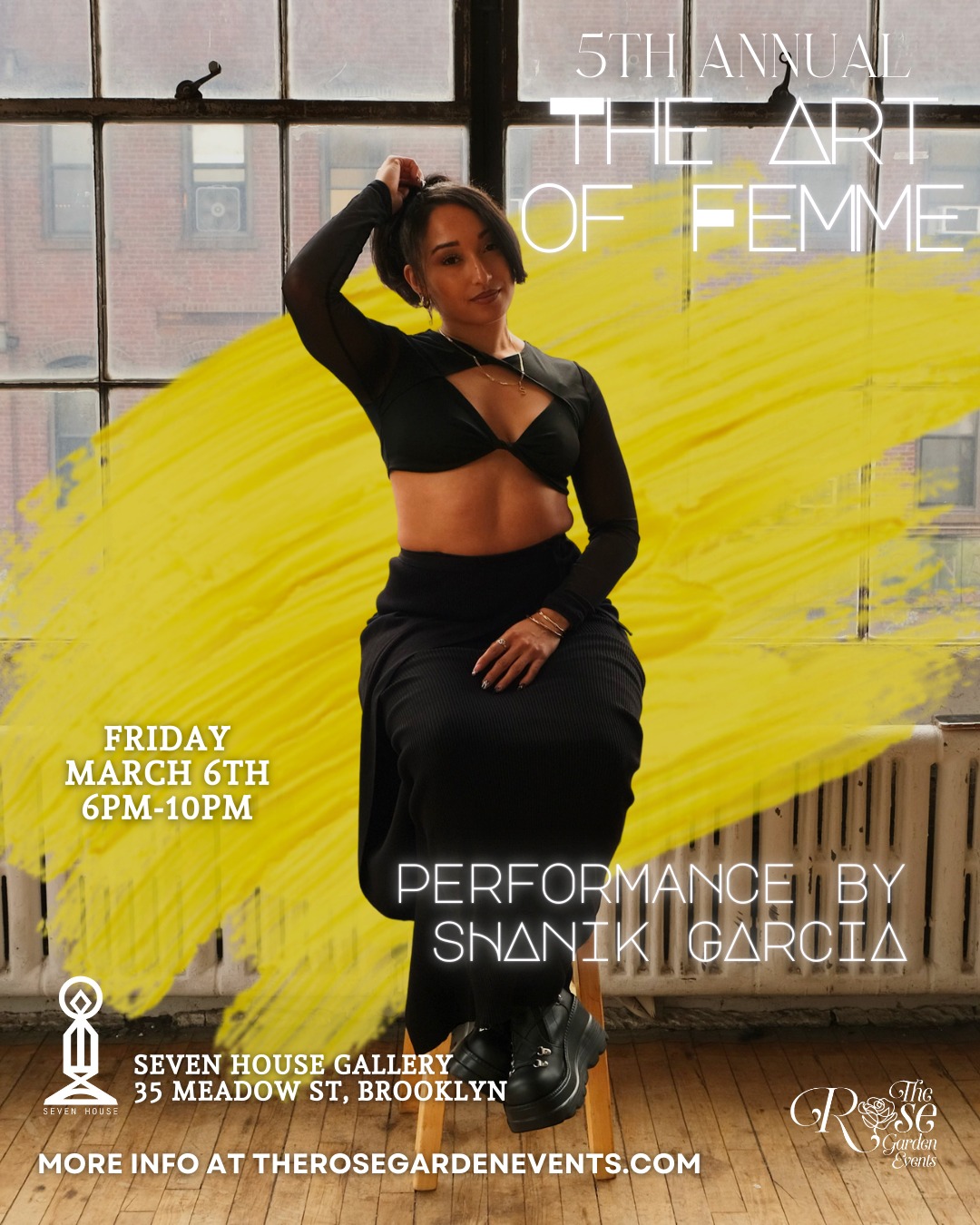 ✨ We’re honored to welcome Shanik Garcia to this year’s Art of Femme lineup! @_iamanaisa will be bringing her contemporary dancing to our stage! Who's ready to get MOVIN'?????
🎟️ Tickets → Link in bio
#ArtOfFemme #FantaBallo #SpokenWord #RoseGardenEvents #WomenInTheArts