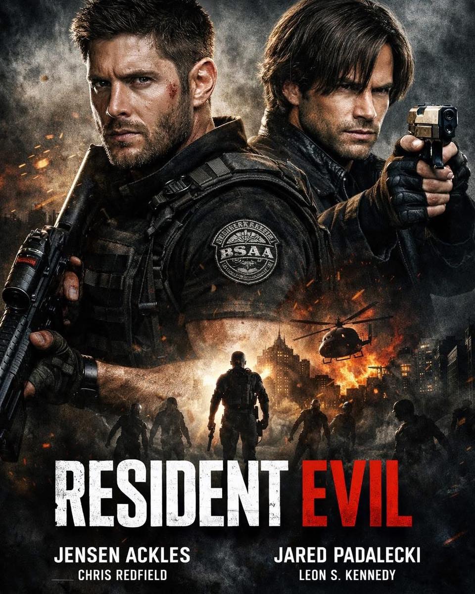 Someone sent this to me and ……….. this isn’t a bad idea. #samanddeanwinchester #supernatural #residentevil #capcom #movies