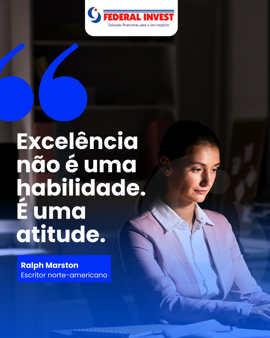 Resultados consistentes não acontecem por acaso. Eles são construídos com disciplina, estratégia e decisões financeiras inteligentes.
Na Federal Invest, acreditamos que excelência é agir todos os dias com propósito, responsabilidade e foco no crescimento sustentável dos nossos parceiros.
#FederalInvest #Excelencia #GestaoFinanceira #Empreendedorismo #Atitude #CrescimentoEmpresarial