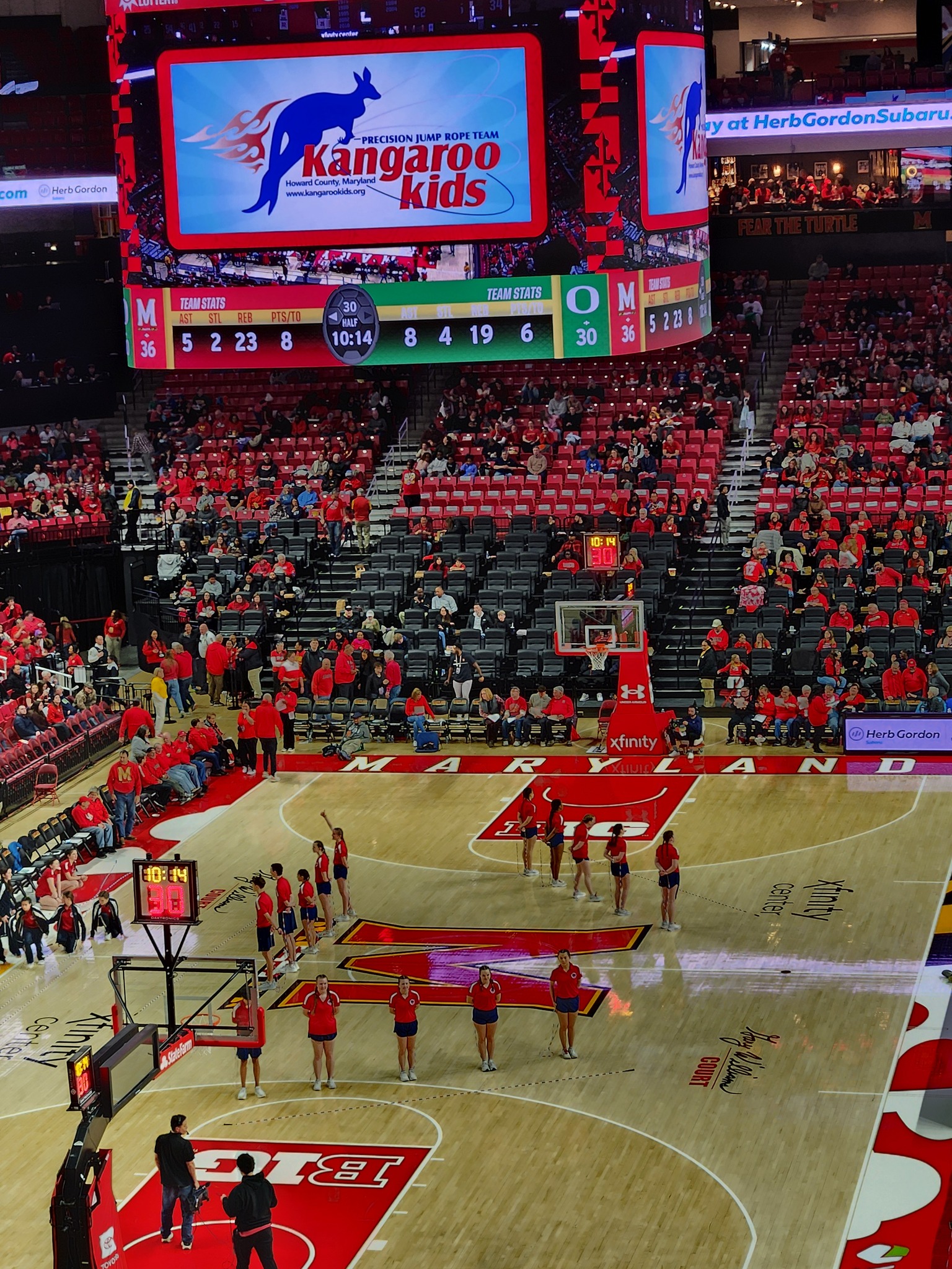 Come see us! Buy discounted tickets here! Sit with us in our section!
https://www.gofevo.com/event/Kangarookids37
UMD Men's Basketball Game
Mar 01, 2026 12:00 PM EST
Join us and cheer on your Kangaroo Kids during their halftime performance at the Maryland Terrapins Men's Basketball game vs Rutgers on Saturday, February 21, 2026!
