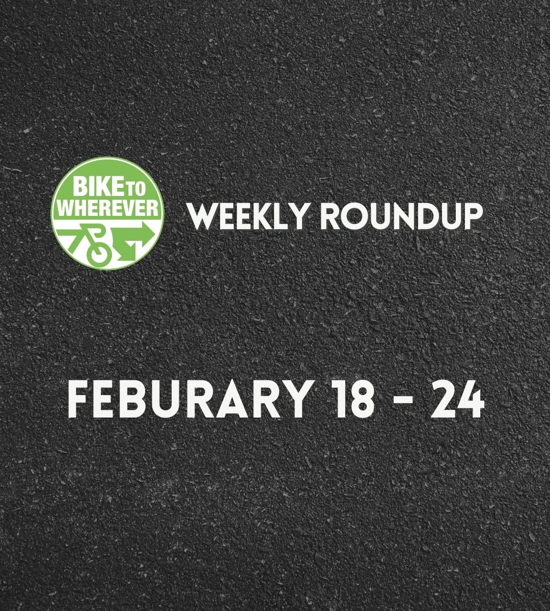 👋 Howdy cyclists 👋 Here’s your February 18 - 24 weekly round-up!
Be sure to check each ride’s link on the BTWPHX website for any updates.
Lots of events this Sunday! Take advantage of the beautiful weather and remember to stay safe and hydrated out there!