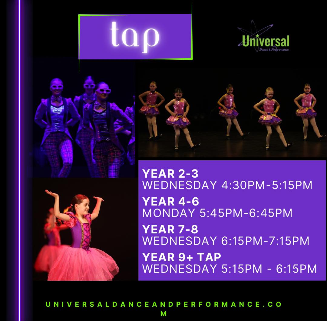 Ready to make some noise? 👞🎶
Our Tap classes are the perfect mix of rhythm, confidence and FUN. Dancers learn to create music with their feet while building coordination and stage presence 💥
Spots still available — come shuffle, stamp and shine with us!
#tap #universaldanceandperformance #UDP #como #perthdance #kidsdanceclasses #southperth