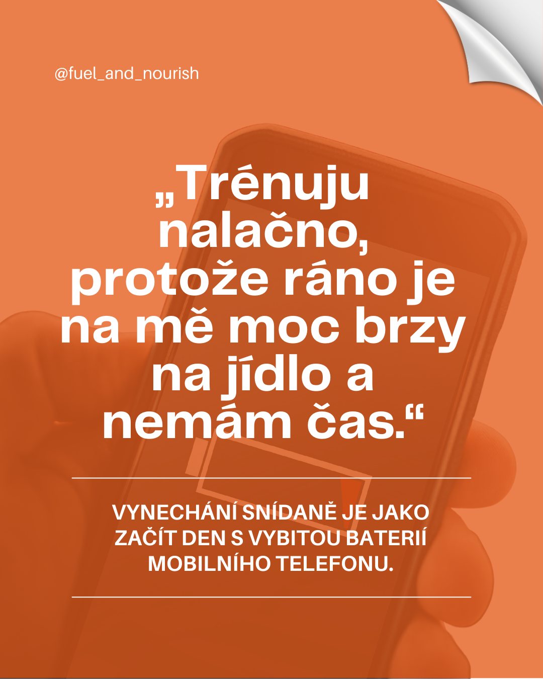 „Ráno na jídlo nemám ani pomyšlení, ani nestíhám.“ – Poznáváš se v tom?
Pro spoustu mladých sportovců je to standardní režim. Jenže tvoje tělo to vidí jinak. Trénink v "low energy availability" (nízké energetické dostupnosti) není cesta k efektivitě, ale k hormonálnímu chaosu a zranění.
Nikdo po tobě nechce, abys v 5 hodin ráno dělala lívance. Alespoň si lokni džusu. Tyčinka v tašce nebo kousek banánu cestou na trénink změní všechno.
Ulož si tenhle seznam svačin na rána, kdy nestíháš, a dej svému výkonu šanci! ✨
Pro více tipů, co jíst před tréninkem a kdy, najdeš v BIU odkaz na můj e-book: Co jíst před tréninkem (za 57 Kč)
#sportovnivyziva #treninknalacno #sacharidypredtreninkem #vykonnalacno #jidlopredtreninkem #stravaprocyklisty #stravaprovytrvalce