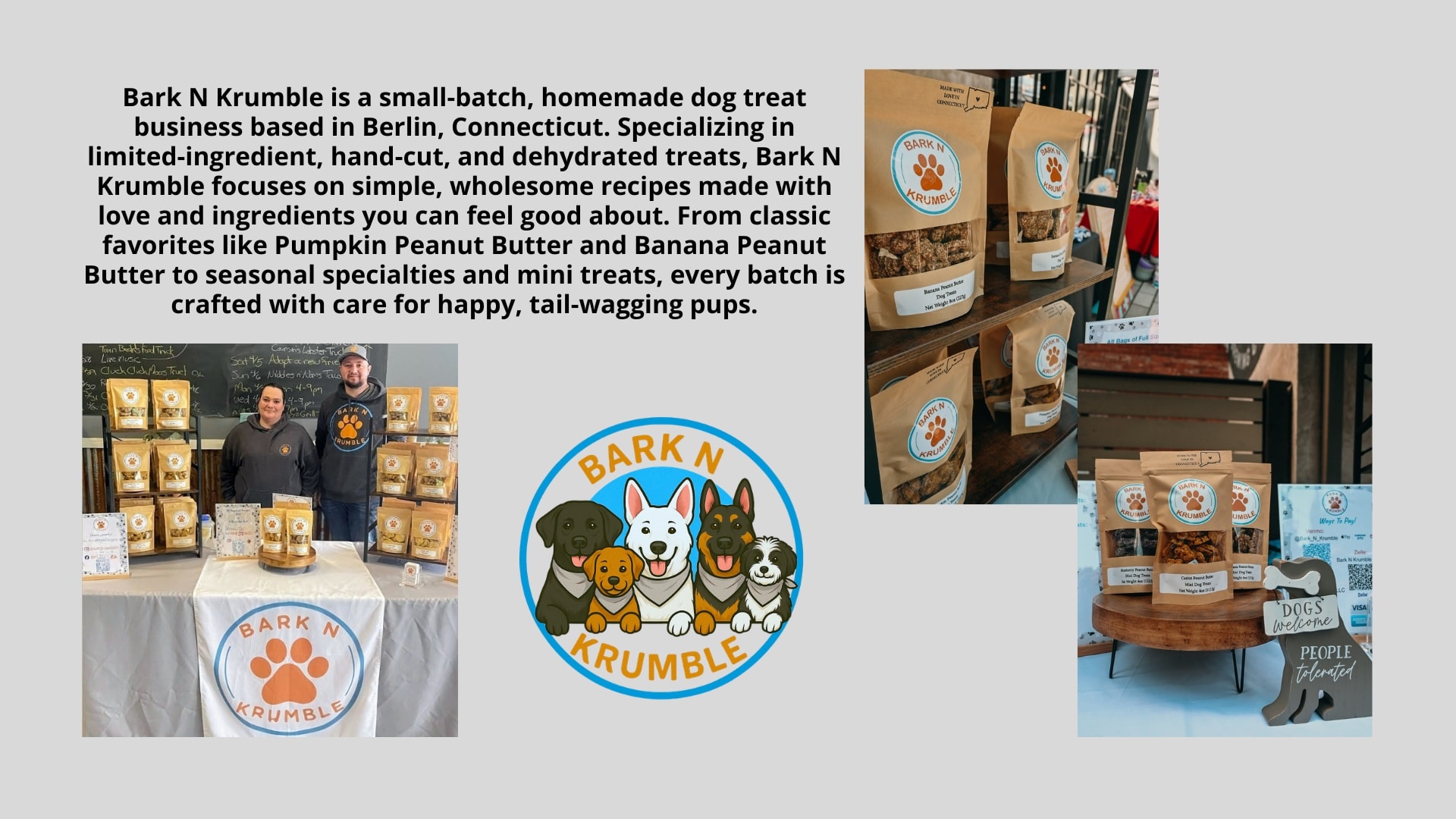 🐾✨ Paws for a Cause Vendor Spotlight ✨🐾
Of course… we’ll be there too! 💛🐶
✨ Bark N Krumble ✨
We’ll be fully stocked with our homemade, limited-ingredient, tail-wagging tasty dog treats for your four-legged best friends! 🦴
🐾 From our classic fan favorites to some special goodies, we can’t wait to spoil your pups while we all come together for an incredible cause.
Stop by our booth, say hi, and grab your pup a bag (or two 😉).
📅 Saturday, March 14, 2026
⏰ 12PM–6PM
📍 New Britain VFW | 41 Veterans Drive, New Britain, CT
🎟 Over 30 vendors
🍴 Food trucks
🎨 Kids’ craft area by The Wonder Lab
🎟 Raffles (100% of proceeds benefit Harlow’s Heroes!)
🐕 Visits from local K9 teams
Come shop small, support local, and help us raise funds for active and retired K9s across New England through Harlow’s Heroes 💙🐾
#BarkNKrumble #PawsForACause #CTDogs #ShopLocalCT #SupportSmallBusiness #HarlowsHeroes #DogTreats