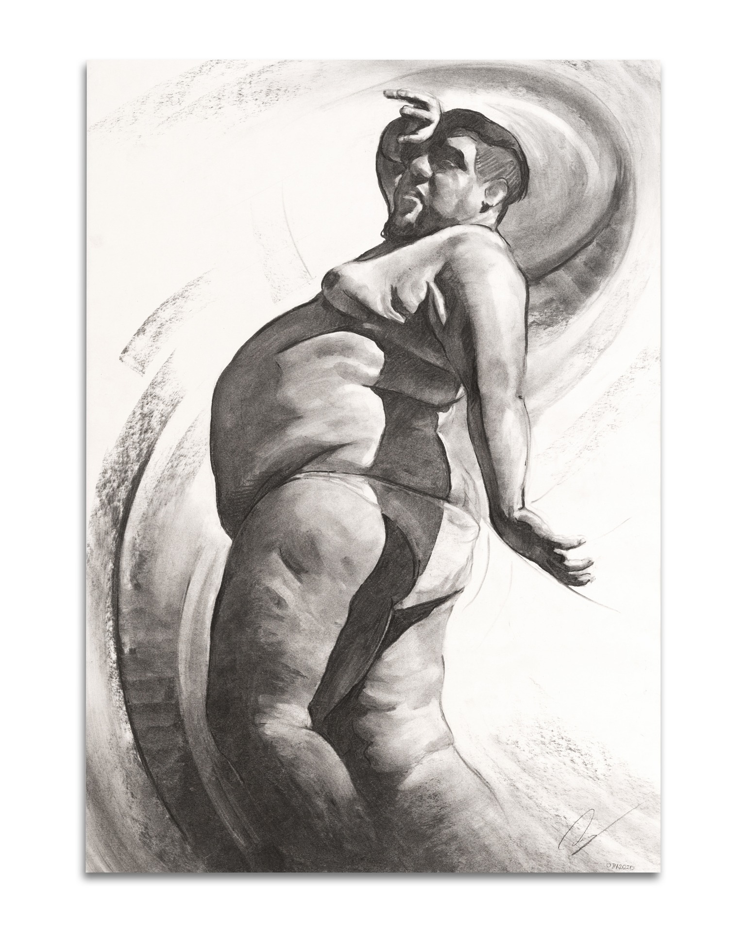 Movement 3
59,4 x 42 - Papier
Kohle
08/2020