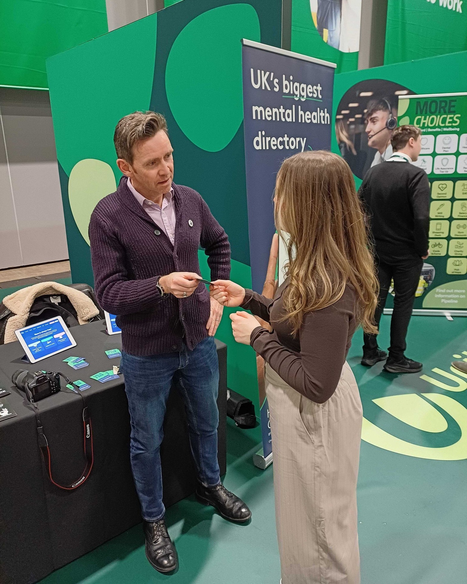 Last week we were invited to @unitedutilities All Colleague Event!
Connecting with our communities and partners is what makes our work so meaningful. It was fantastic to spend time with the teams, hearing more about the work they’re doing across the North West and the positive impact!
Strong partnerships help us reach more people, in more places and together we can continue making a difference to how people find support for their mental health 💙
We look forward to continuing our work with United Utilities!
#ChasingtheStigma #HubofHope #MentalHealthDirectory #SupportFinder