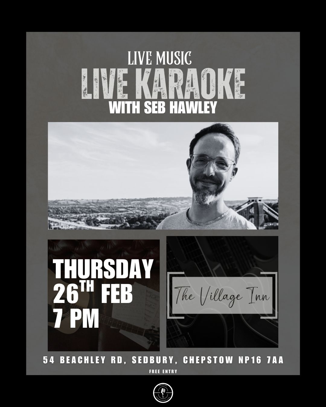 Live Karaoke is back in 10 days! Fantastic live musician Seb Hawley will be hosting it this time - come and join us on Thursday 26th for a lovely night of singalongs and good vibes 🎤🎶
For those who haven't done it before, here's how Live Karaoke works: a live musician will be performing on stage, and you can get up and join them! Just come along, request a song, and get up on stage to sing it!
The best bit? It's stress-free - if you forget the words, Seb will be right there to remind you! He doesn't bite, and neither do we - come join us for a fun evening!
🗓️ Thursday 26th February
⌚ 7PM
📍 The Village Inn, Sedbury
@sebhawley #sedbury #chepstow #livemusic #karaoke #livekaraoke #events #thursday #thursdaynight