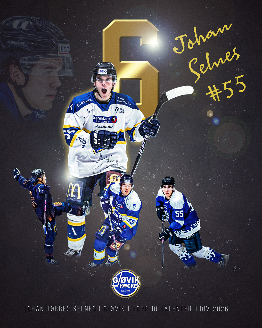 𝗡𝗨𝗠𝗠𝗘𝗥 𝟲: 𝗧𝗢𝗩𝗘𝗜𝗦𝗕𝗔𝗖𝗞𝗘𝗡 🏒
Vi klatrer videre på listen over ligaens største talenter! Etter å ha presentert en målvakt, er vi tilbake på utespillere.
På 6. plass finner vi Johan Tørres Selnes (22) fra @gjovikhockey. Den robuste trønderen beskrives som en svært talentfull toveisback med et helt spesielt driv fremover i banen.
🔥 Fakta: Han står med 20 poeng og +14 på 27 kamper denne sesongen, og har allerede vært på utlån i EHL!
Trenerne er klare i sin sak:
- Han er en topp 5 back i 1. divisjon, et EHL-materiale helt klart.
Er du enig i vurderingen? Les hele saken via LINK I BIO! 🔗
#1div #2hockey #gjøvikhockey #johantørresselnes #norskishockey #hockey4you