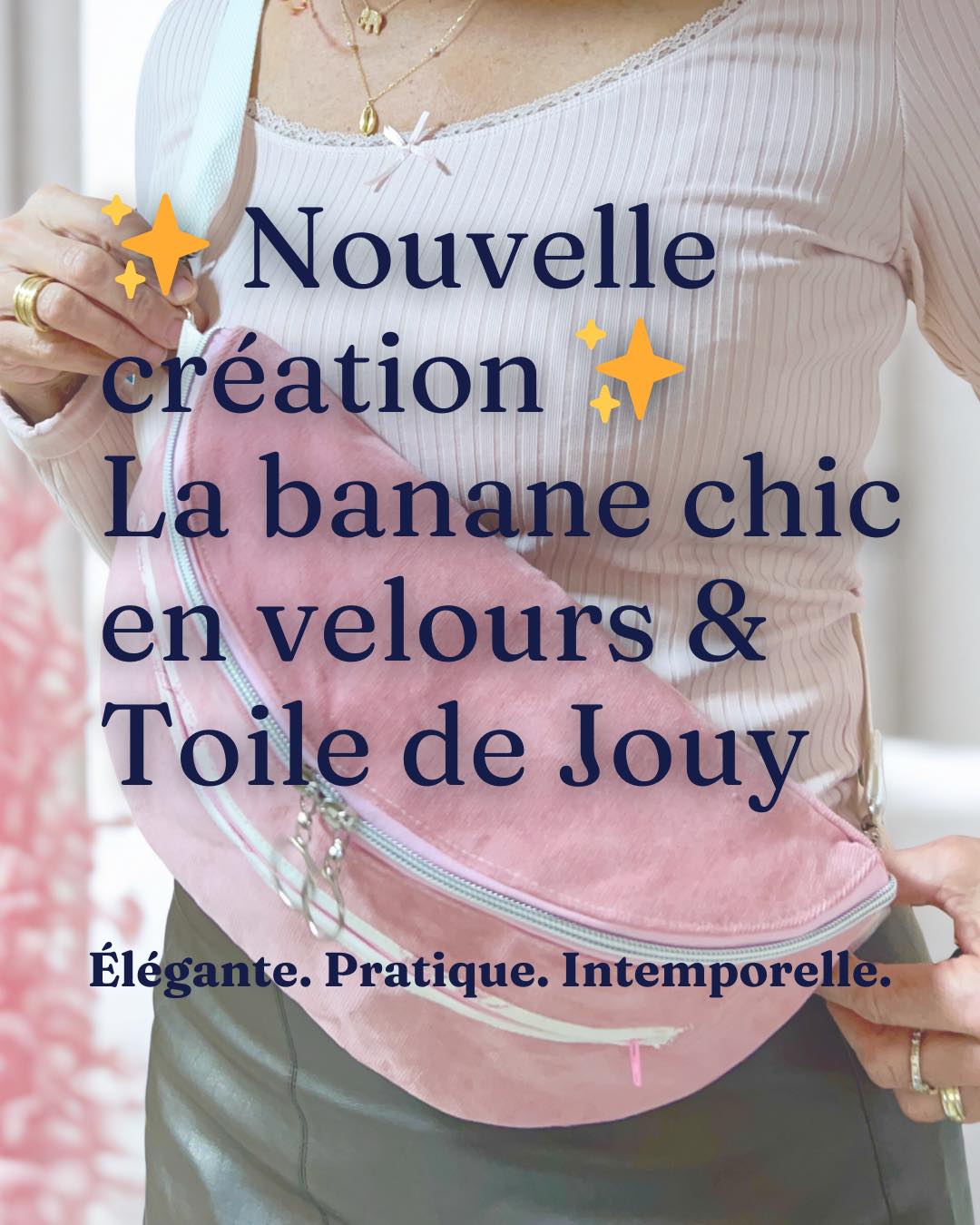 ✨Simple. Élégante. Pratique.
La banane en velours & Toile de Jouy vous accompagne partout.
Vos essentiels près de vous.
Les mains libres🤗.
🪡Chaque pièce est confectionnée à la main, dans mon atelier.
En petite série seulement.
Si elle vous plaît, vous pouvez la découvrir dans ma boutique ou m’écrire en message privé 🩷
@sylvie_creations_toile_de_Jouy
( section « sacs, chouchous, chapeau »)
.
.
.
#faitmainfrance
#toiledejouy
#sacbanane
#accessoiresmodefemme
#creationartisanale