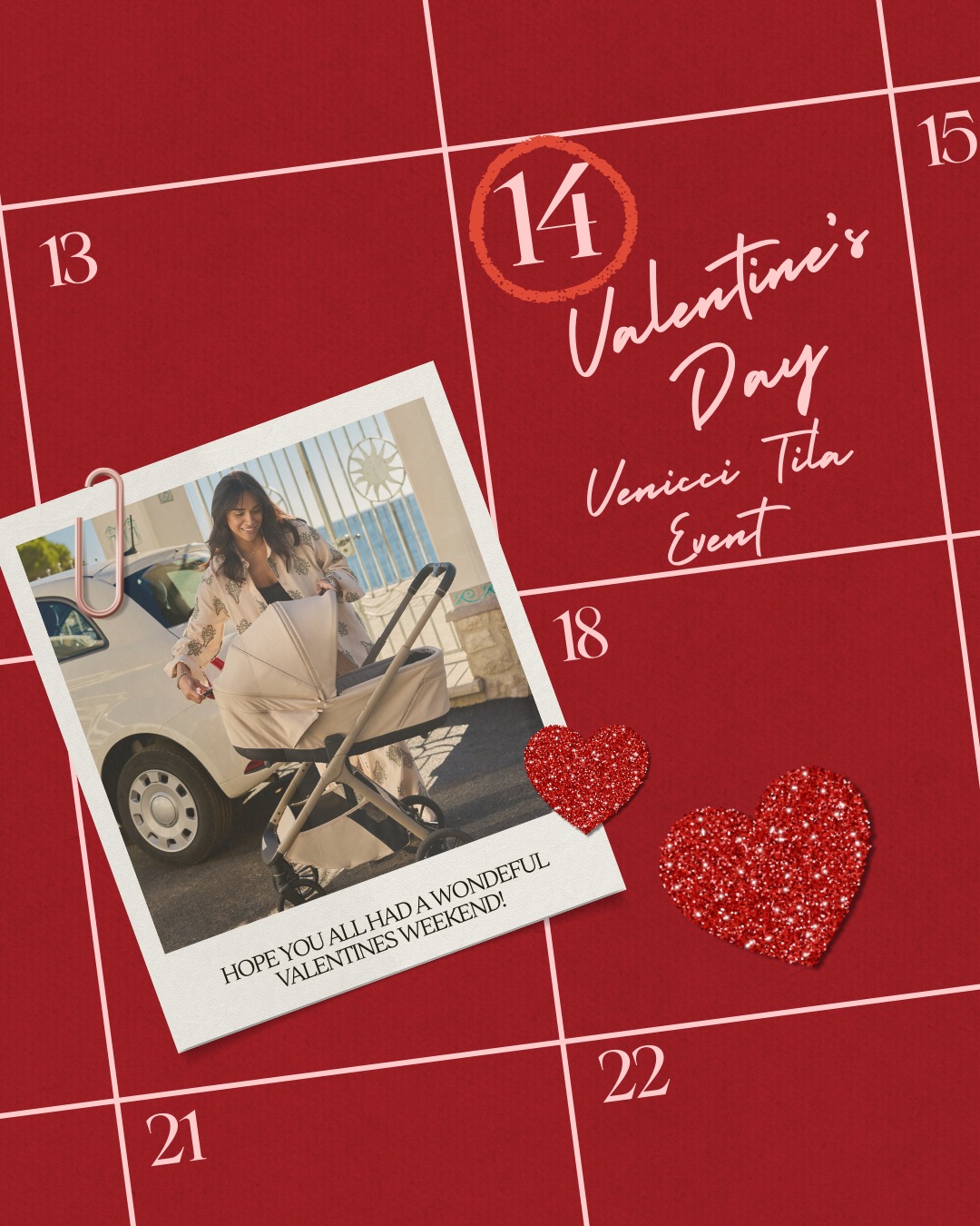 Thank you so much to everyone who came along last weekend to support our Venicci event 💕
We’re so grateful to everyone who placed orders — whether it was Venicci or another brand . We hope you all had a lovely Valentine’s evening, whatever you got up to ❤️ — thank you for being part of our journey!
Baby Barn Girlies⭐