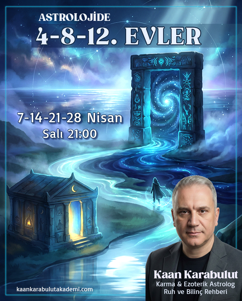 ASTROLOJİDE 4 - 8 - 12. EVLER
Hayatınızda tekrar eden şanssızlıklar, kapanmayan döngüler, sebepsiz iç sıkıntıları, açıklayamadığınız korkular, geri çekilme halleri deneyimliyor musunuz?
Belki de mesele “şans” faktörü değildir. Belki de bilinçaltında taşıdığınız bir mirasın yansımasını yaşıyorsunuzdur.
Her doğum haritasında 12 ev bulunur. Fakat 4., 8. ve 12. evler (su evleri) karmik açıdan özel bir geçittir. Doğal zodyakta bu alanlar:
♋Yengeç (kökler),
♏Akrep (dönüşüm),
♓Balık (çözülme ve teslimiyet) enerjileriyle temsil edilir.
Peki sizin haritanızda bu evleri hangi burçlar kesiyor ve o burçların yönetici gezegenleri bu mirası nasıl taşıyor?
Bu üç ev;
🔸Atalardan gelen yükleri,
🔸Ruhsal sözleşmeleri,
🔸Gizli korkuları,
🔸Örtülü güçleri
🔸Kader zincirindeki devredilmiş potansiyelleri anlatır.
Sorun sandığınız şey, belki de doğru kullanılmayı bekleyen potansiyel bir güçtür.
Bu eğitimde neler keşfedeceksiniz?
🔹“Kısmet” ve “şans” enerjisinin neden bloke olduğunu ve nasıl açılacağını
🔹4-8-12. evleri kesen burçların karmik anlamlarını
🔹Bu evlerin yöneticilerinin haritanızdaki rolünü
🔹4-8-12. evlerde bulunan gezegenlerin miras fonksiyonlarını
🔹Üç farklı karmik miras tipini ve hayatınızdaki olumlu/olumsuz yansımalarını
🔹Bu mirası dönüştürmenin ezoterik ve psikolojik yollarını
Bu yalnızca bir ev yorumlama eğitimi değil, kaderinizin sahip olduğu hafızanın okunma çalışmasıdır.
✅Eğer sürekli aynı duygusal döngülerin içine düşüyor, aynı tip insanları hayatınıza çekiyor ya da görünmeyen bir el tarafından istemediğiniz durumlara çekiliyor ve ağır yükler taşıyormuş gibi hissediyorsanız, belki de su evleriniz hakkında konuşma zamanı gelmiştir.
Eğitim hakkında bilgi almak ve başvuruda bulunmak için kaankarabulutakademi.com adresini ziyaret edebilirsiniz.
Kaan Karabulut