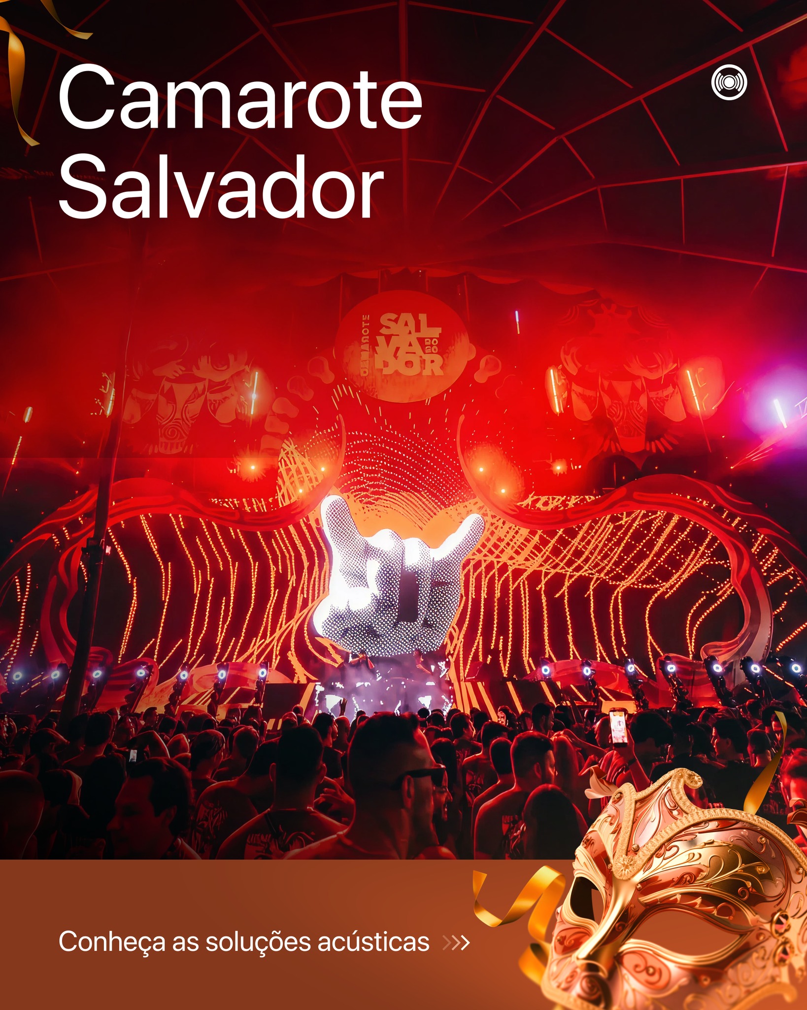 Mostrando que bota pra ferver, o Camarote Salvador entrega energia, organização e diversidade dentro do complexo. Com estudos técnicos à altura da complexidade e versatilidade do evento, a arquitetura provisória integra diferentes experiências sonoras com variados estilos musicais.
Mesmo sendo uma estrutura temporária, o projeto foi pensado de forma estratégica. Os materiais são reutilizáveis, inclusive muitos já haviam sido usados na edição anterior e, neste ano, foram apenas ampliados e adaptados. Assim, a montagem reduz desperdícios e evita a geração desnecessária de resíduos.
Pra quem ama viver o Carnaval com intensidade, com certeza adorou curtir nesse camarote que contém soluções que priorizam a experiência e a qualidade sonora durante toda a festa.
Garantindo que o folião "diga que valeu" viver o melhor carnaval do Brasil!
Responsáveis: @peuresende e @deborabarretto