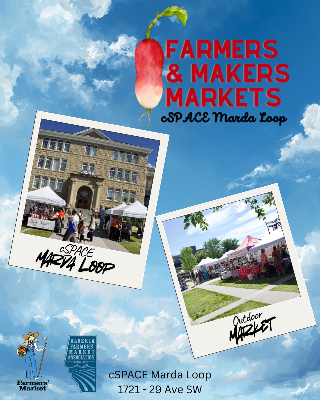 Is it just us, or can you already smell the fresh kettle corn and blooming flowers? 🌷
While we’re fondly reminiscing about those sun-drenched Saturday mornings, we are not just daydreaming the days away...
The Outdoor Season returns Saturday May 23, 2026! Mark your calendars for the official kickoff of the Farmers' & Makers Market season. Every Saturday 10am to 2pm
Vendor Applications are officially OPEN! Are you a maker, baker, or grower? We want YOU. New vendors are always welcome to join our market family.
Can’t wait until May? Neither can we. Join us for our "End of Winter, Almost Spring" Indoor Popup!
Indoor Popup Details: (vendor spots sold out)
📍 cSPACE Marda Loop
📅 March 14, 2026
⏰ 10am – 4pm
Apply now for the 2026 Outdoor season via the link in our bio or on our website and let’s start counting down to patio weather! ☀️
#farmersmakersmarket #yycnow #yycfarmersmarkets #springyyyc #winteryyc #buylocalyyc
@cspace.mardaloop @grasslandglutenfreebaking @broxburnvegetables @sdcempanadas @mikis.kreations @kolo_bakery @homesteadbreadyyc @backyardbounty_yyc @yyc.sociables @curiocitycalgary @whatsgoodcalgary