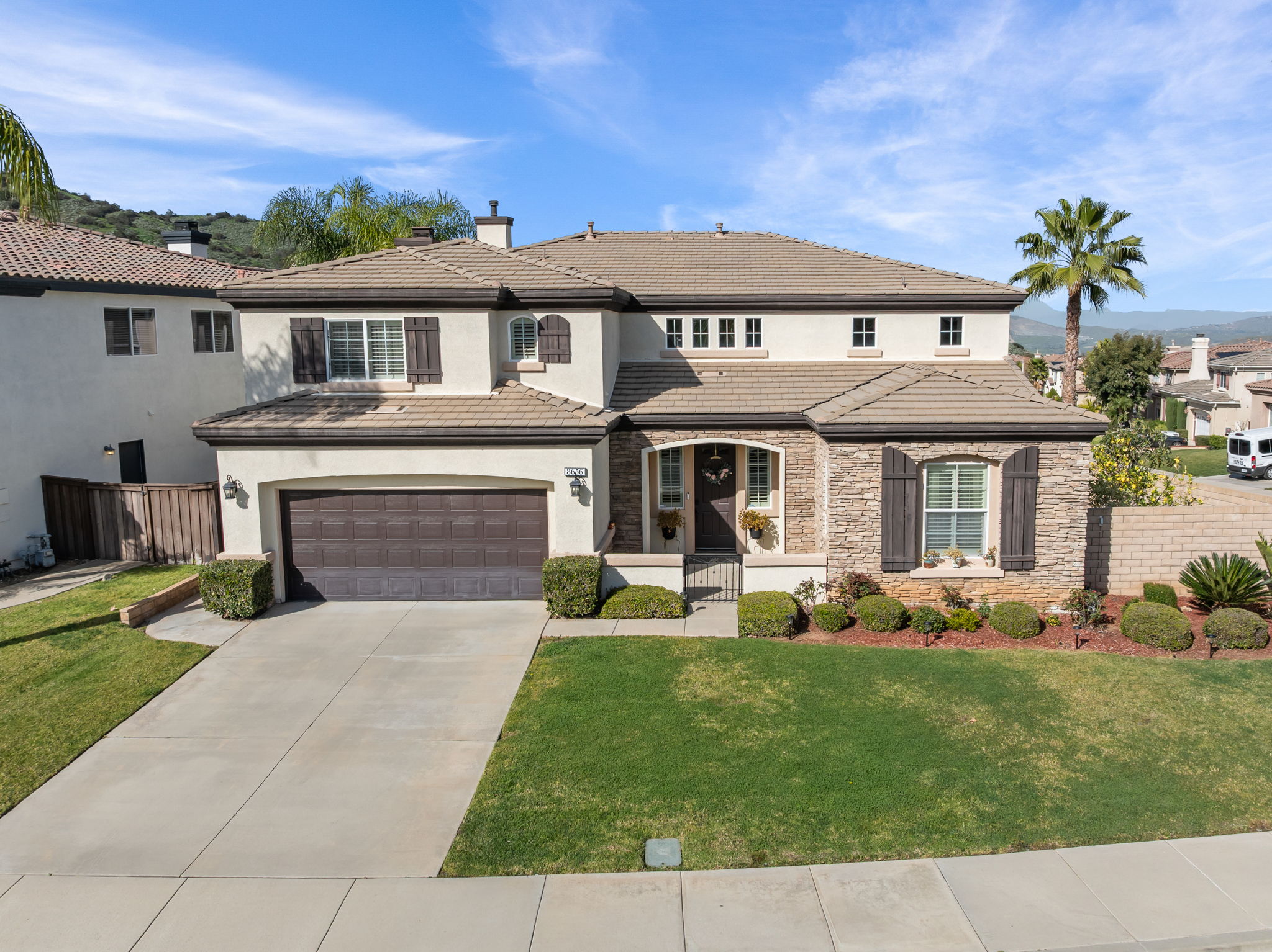 First impressions matter, and this home delivers 🏡
Buyers are greeted by a stunning spiral staircase, cathedral ceilings, and a statement chandelier. Upstairs, the primary bedroom opens to a private balcony with breathtaking mountain and neighborhood views. Neutral tones, crown molding, and thoughtful finishes make every space feel timeless and inviting.
Great visuals like these help your listing stand out online, attract more showings, and impress your sellers.
📍 8656 Calle Canon Rd, Corona, CA 92883
Listed by Ravindra Gandhe | 951-339-389
Balboa Real Estate, Inc | DRE #02139296
We would love to help showcase your next property the right way.
📧 linda@raeallenmedia.com
📞 (951) 444-5424