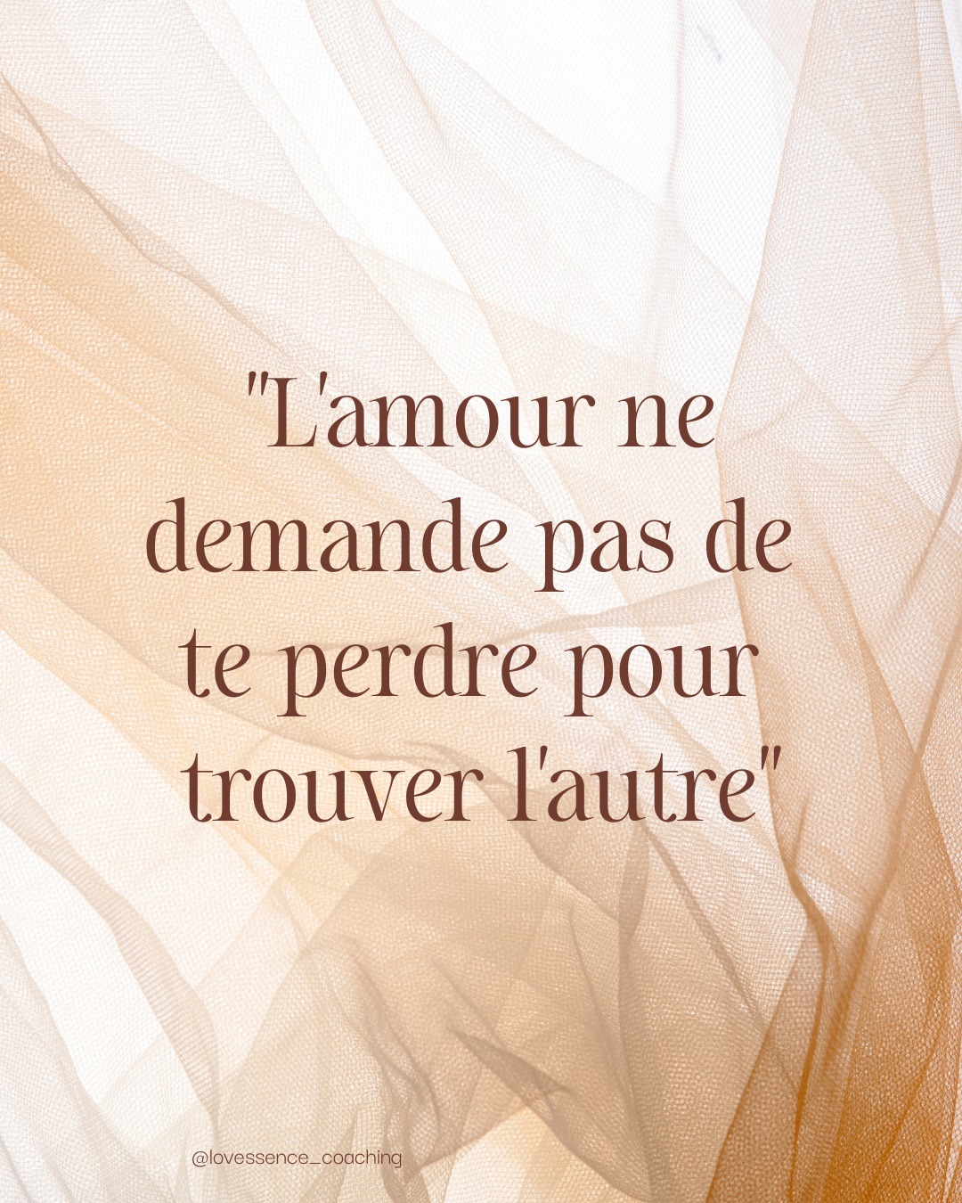 "L'amour ne demande pas de te perdre pour trouver l'autre."
Si tu dois t'oublier pour être aimée, ce n'est pas de l'amour. 💕