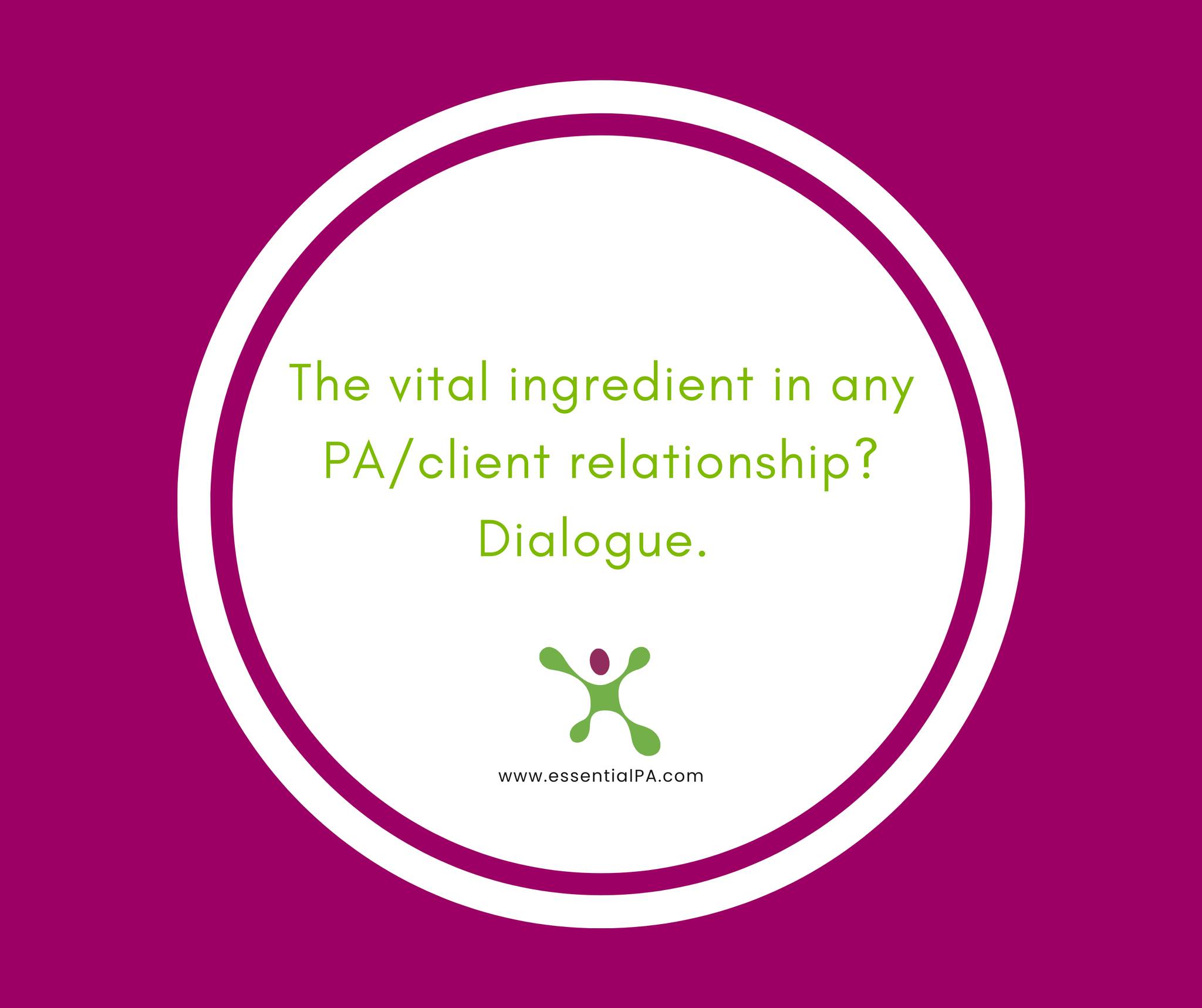 The vital ingredient in any PA/client relationship?
Dialogue.
In our latest blog, we share why we schedule regular catch-ups with every single client - and why just a few minutes can make all the difference.
Whether it’s Zoom, Google Chat, Teams or a quick phone call - we show up every time! And, if life gets in the way - we simply reschedule.
Consistent communication builds stronger partnerships.
Read more on our blog, via the link in our bio.
#ClientRelationships #VirtualAssistant #BusinessSupport #Communication #EssentialPA