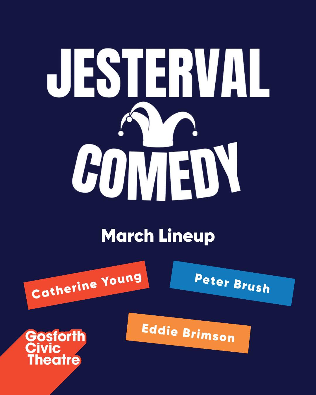 Fancy a night out and a good laugh? Join us next Friday for a comedy night with @jesterval featuring an incredible line-up:
🎭 @cyoungcomedy
🎭 @eddy.brimson
🎭 @peterbrush_
Expect a night that is bold, brash, and packed with razor-sharp one-liners.
Tickets are available on the website or in person from our cafe.