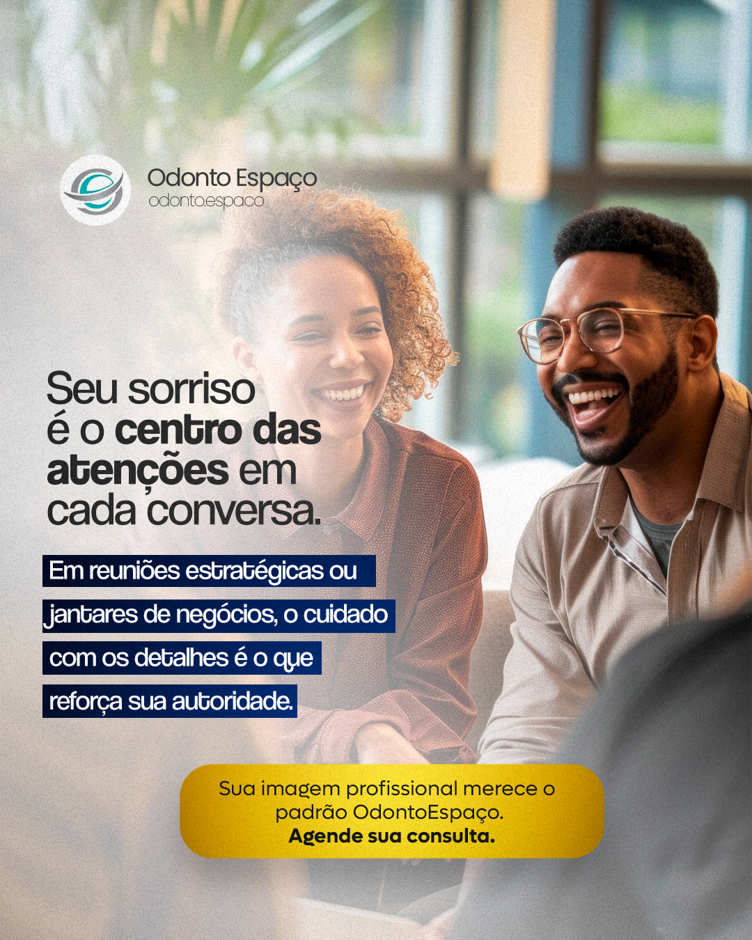 No ambiente profissional, os detalhes comunicam antes mesmo da sua primeira fala. 🧠✨
Para quem lidera equipes ou está à frente de grandes decisões, estar impecável é uma ferramenta de trabalho. E o segredo de uma imagem que transmite vigor e confiança está na saúde do seu sorriso.
Dentes polidos e gengivas saudáveis projetam disciplina e alto padrão. Na OdontoEspaço, nossa profilaxia trimestral é o cuidado invisível que mantém sua apresentação pessoal sempre em alto nível. 📈💎
Sua imagem comunica o seu sucesso. Garanta que ela esteja sempre completa.
🌟 Clique no link da bio e agende sua profilaxia. Deixe seu sorriso pronto para o seu próximo grande passo.
#ImagemProfissional #OdontoEspaco #Liderança #VilaMariana #EsteticaBucal #ProfilaxiaPremium #Networking #Sucesso #odontoespaço #dentistavilamariana #vilamarianasp #VilaMariana #ortodontia #ortodentista #dentistasp
