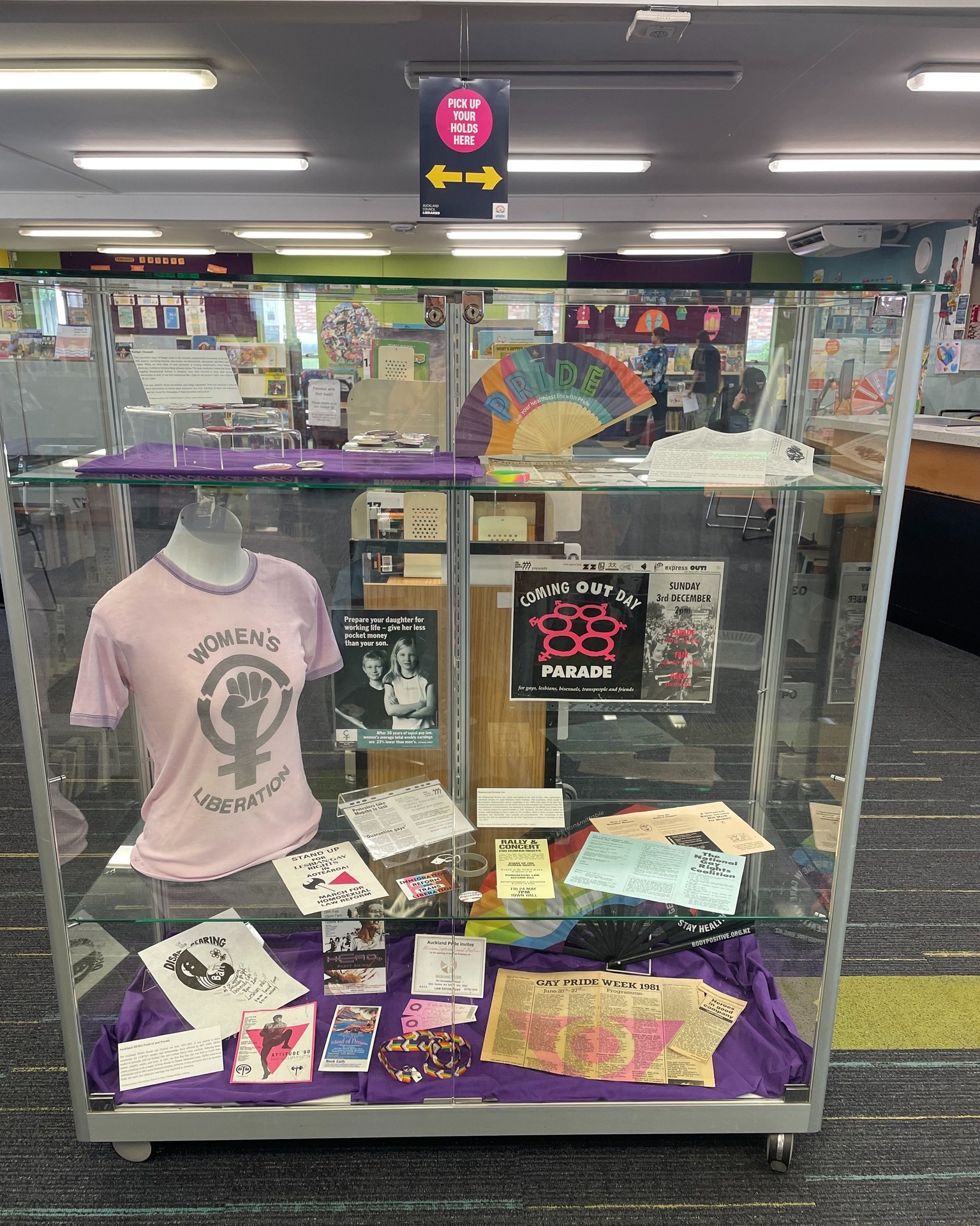 Head over to Avondale Library to see our Pride exhibition!
To celebrate 40 years of Homosexual Law reform this exhibit focuses on queer protest and Auckland's queer history.
Thanks for having us and uplifting queer stories 🥰🥰🥰🥰