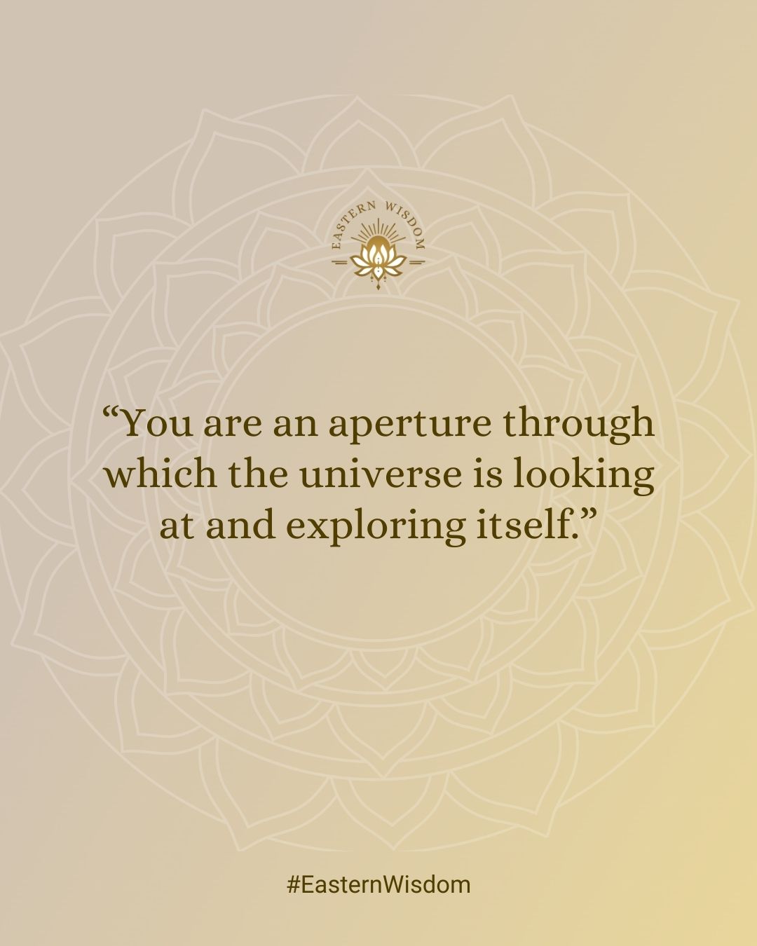 Jij bent een poort waardoor het universum zichzelf ontdekt. 🌿✨ In jou weerspiegelt zich de oneindige wijsheid van het leven, en door jou ervaart het universum zijn eigen bestaan.
#spiritualcoach #easternwisdom #innerlijkebalans #selfdevelopmentforwomen #taoisme #soulfood #zen #mindsetquotes #mindfulleven #buddhaquotes #boeddhisme #spiritualiteit #yoga