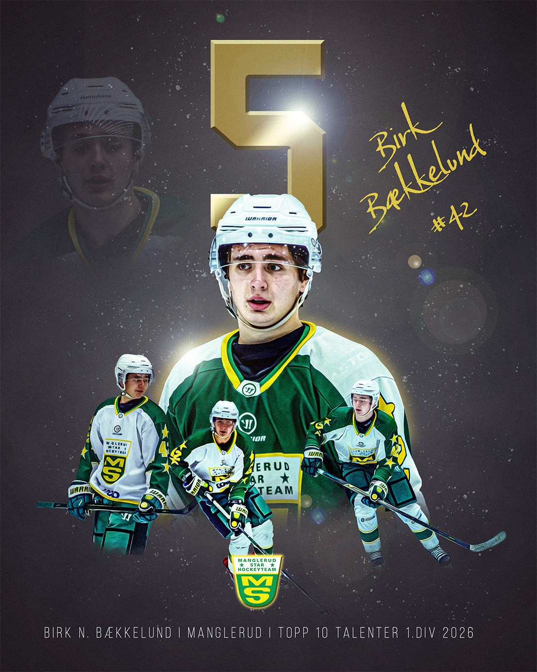𝗡𝗨𝗠𝗠𝗘𝗥 𝟱: 𝗗𝗘𝗡 𝗨𝗦𝗟𝗜𝗣𝗧𝗘 𝗗𝗜𝗔𝗠𝗔𝗡𝗧𝗘𝗡 💎
Vi er inne i topp 5 på listen over ligaens største talenter!
På 5. plass finner vi Birk Nordahl Bækkelund (20) fra @mshockeyelite. Den unge toveiscenteren er et produkt av Vålerenga, og beskrives nå som "trenerens drøm" takket være sin enorme dedikasjon.
🔥 Fakta: Han står med 26 poeng på 28 kamper i 1. divisjon, og har allerede scoret mål på utlån i EHL!
Trenerne er klare i sin sak:
– Han er en av de heteste potetene som er klar til å ta steget videre. En uslipt diamant!
Er du enig i vurderingen? Les hele saken via LINK I BIO! 🔗
#1div #2hockey #manglerudstar #norskishockey #hockey4you