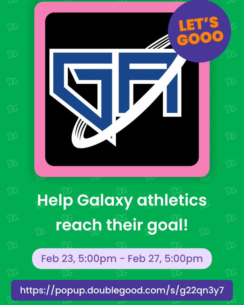 🚨🍿 GALAXY ATHLETICS POPCORN FUNDRAISER IS LIVE 🍿🚨
WE NEED YOU!!!
Our Double Good Popcorn Fundraiser is officially up and running and this is your chance to support our athletes while getting some of the BEST gourmet popcorn you will ever taste 🤩🔥
✨ 50% of EVERY sale goes directly back to help our athletes
✨ No cash handling
✨ No product delivery
✨ It ships straight to YOU
This is the easiest way to support Galaxy Athletics and make a BIG impact.
If every family shares this link and every supporter grabs just a few bags, we can CRUSH our goal 💪🌎
Don’t wait. Don’t scroll past. Click the link. Pick your flavors. Support the dream.
🍿 Order here:
https://popup.doublegood.com/s/g22qn3y7
Let’s show everyone what the Galaxy Family can do when we come together 💙🖤
Drop a 🍿 in the comments once you’ve ordered so we can shout you out!
#GalaxyAthletics #GalaxyFamily #SupportOurAthletes #FundraiserTime #PopcornForAPurpose
