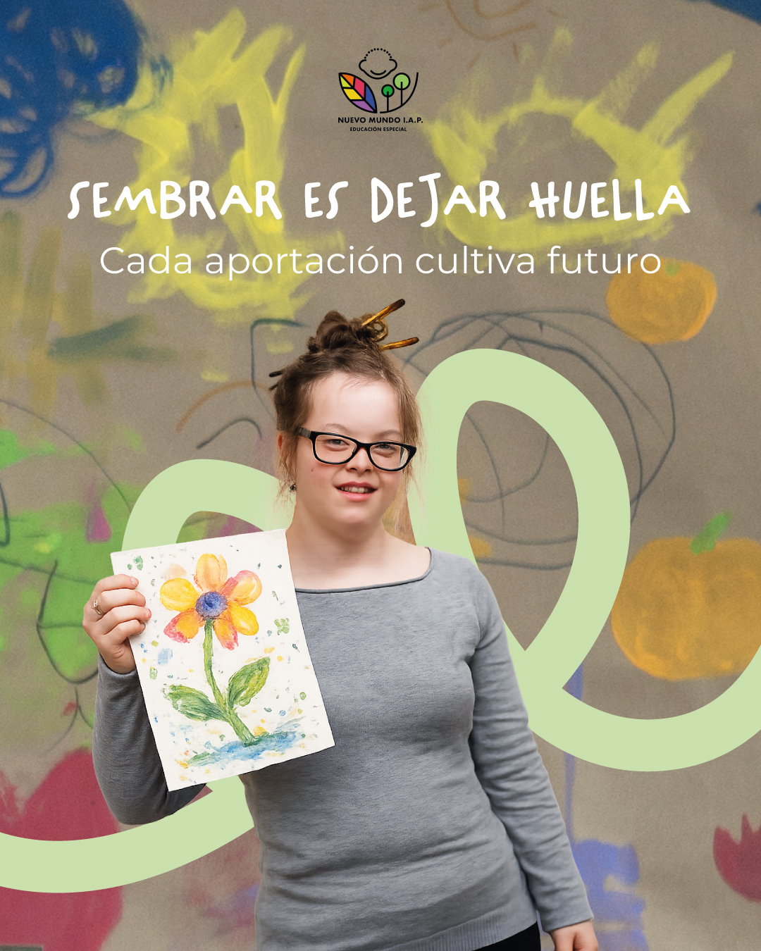 En Nuevo Mundo I.A.P. creemos que sembrar es dejar huella en un proyecto que transforma realidades todos los días. 🌱
Cada aportación fortalece nuestras actividades, programas y espacios de aprendizaje.
🌟¡Tú puedes ser un Embajador de Inclusión!
🧡¿Cómo puedes sumarte?
Somos una IAP, tu apoyo como donante nos ayuda a seguir transformando vidas 🙌
✨ Puedes apoyar con:
• Aportaciones únicas
• Donativos recurrentes
• Donativos en especie
• Apoyo empresarial
• Becas para alumnos
✴️ Programa de atención:
Brindamos atención a jóvenes y adultos con discapacidad intelectual (12 a 60 años).
📩 Escríbenos por mensaje o WhatsApp para recibir más información.
#nuevomundoiap#SembrarEsDejarHuella #DonarEsSumar #30AñosNuevoMundo