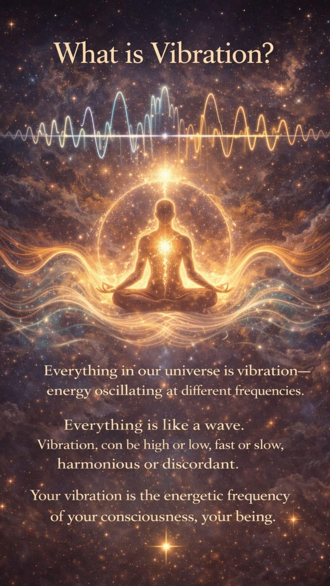 Set an intention and act in the vibration you want to embody today. Who do you want to be today?