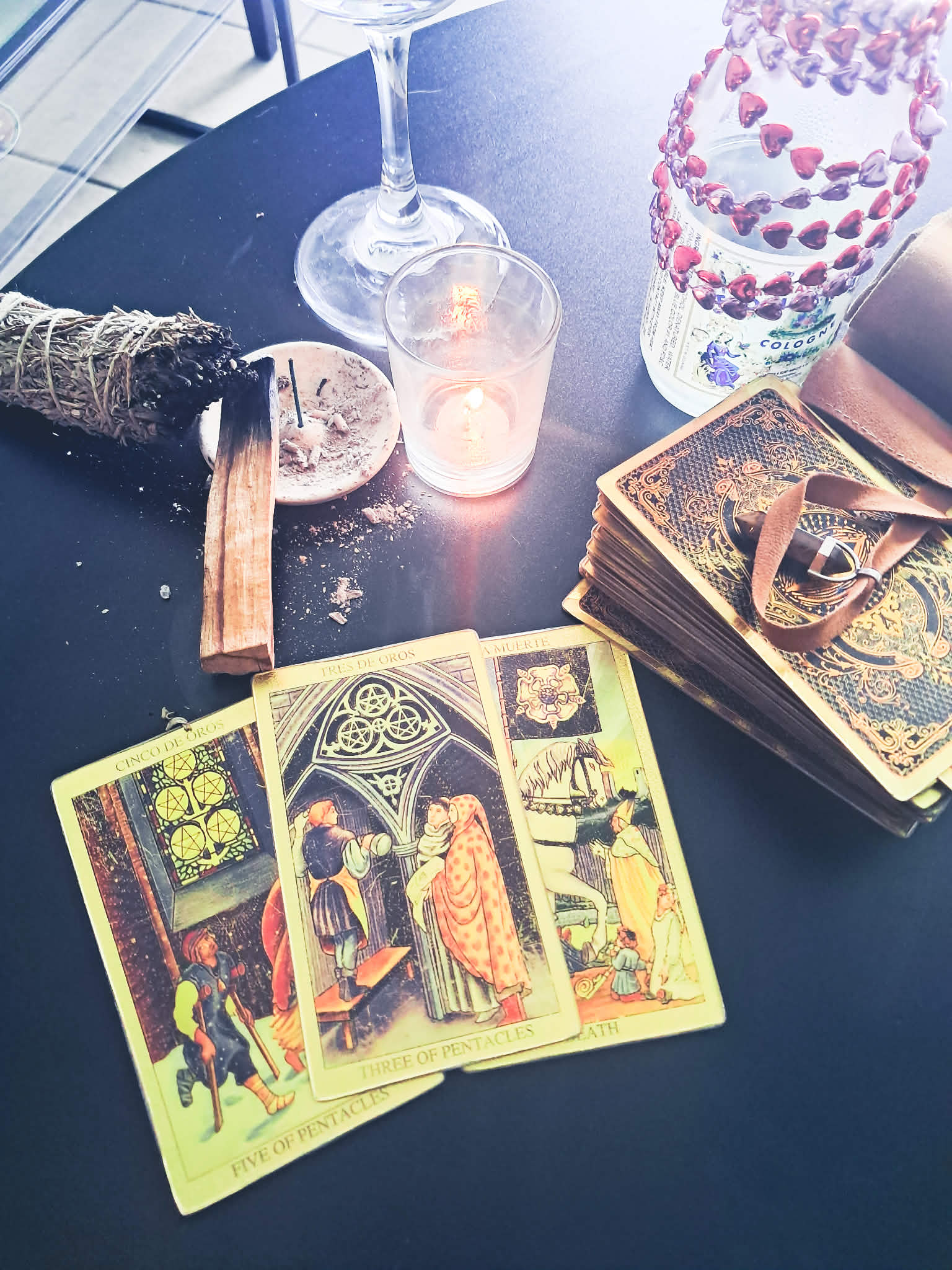 There is a very particular kind of work happening today.
The Three of Pentacles stands at the center — collaboration, craftsmanship, being witnessed in what you are building. Not performance. Not proving. But real work. The kind that requires your hands, your mind, and at least one other presence who sees what you’re shaping.
This is not a solitary day.
And yet, the card we lean into is the Five of Pentacles.
Which feels contradictory until you understand it.
Today asks you to remember what it feels like to need support — without shame. To acknowledge where you have felt outside the warmth of the room. Where you have felt under-resourced, unseen, or stretched thin. That memory softens you. It humbles you. It makes you better at building with others.
Let the tenderness inform the teamwork.
What we avoid is Death.
Not transformation itself — that is sacred and inevitable. But the impulse to burn something down prematurely. The urge to declare something over when it is simply uncomfortable. The dramatic severing. The “fine, then I’m done.”
This is not a scorched-earth day.
It is a refinement day. A co-creation day. A repair-through-effort day.
Stay in the room.
Stay in the conversation.
Stay with the process.
And if this message lands, tell me which energy you’re feeling most.
#CommunityTarot #TarotDaily #TarotWisdom #TarotCommunity #SpiritualGrowth #TarotSpread #TarotInsight #CollectiveEnergy #MindfulMagic #DailyDivination #SoulWork
#CommunityTarot