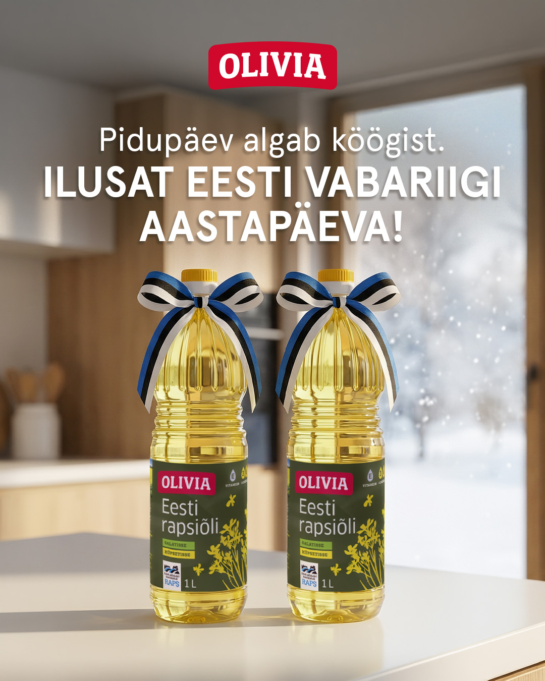 💛 Kollaste põldude lugu ei lõpe suvega.Just nendest kodumaistest rapsitaimedest sünnib Oli....