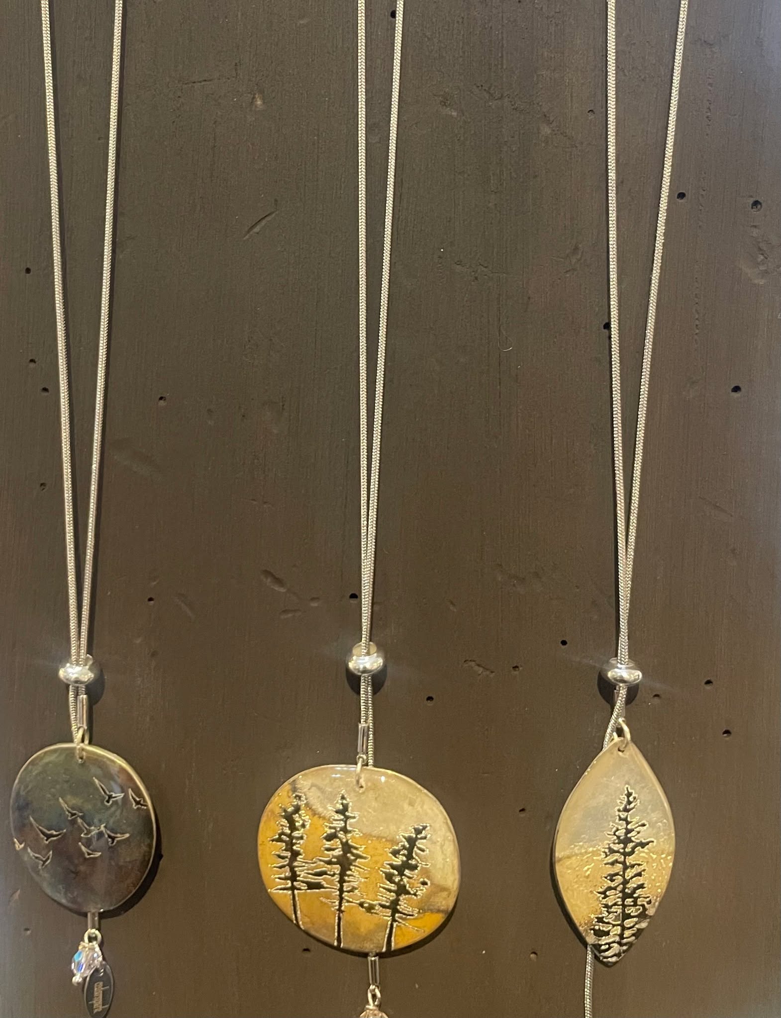 Check in with us for photo highlights of our members creations. This week we are focused on Lisa Prime, our newest member whose pendants necklaces and earrings are a perfect addition to the gallery!