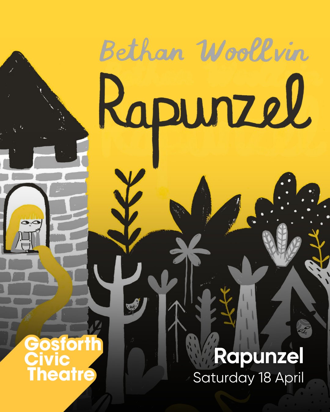 What would you do if a wicked witch chopped off your hair and locked you in a tower?
Rapunzel isn’t waiting for a prince; she’s taking charge of her own destiny and figuring out a way to escape.
Based on the much-loved storybook by Bethan Woollvin, this theatrical adventure comes to the stage from award-winning family theatre company Wrongsemble (Three Little Vikings, The Not So Big Bad Wolf).
Brimming full of music, magic and madcap schemes - grab your tickets via the ‘What’s On’ link in our bio
#Rapunzel #FamilyTheatre #newcastle