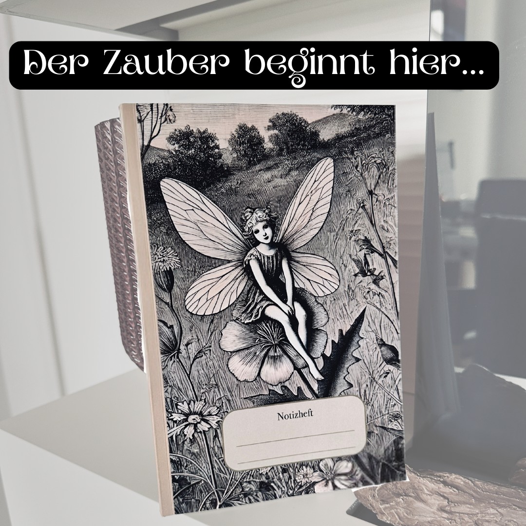 Manche Ideen kommen leise. Wie ein Flügelschlag. Wie ein Hauch von Magie, den nur du spürst.
Das Feen-Notizbuch ist für genau diese Momente. Wenn Inspiration sanft anklopft. Wenn Kreativität wie Feenstaub durch deine Gedanken schwebt. A5 Format, linierte Seiten, zauberhaftes Design.
Für alle, die noch an Magie glauben. Der Zauber beginnt hier. 🌸✨
Werbung: Link im Bio.
#feen
#fairytales #journals #fantasie #welten #fae