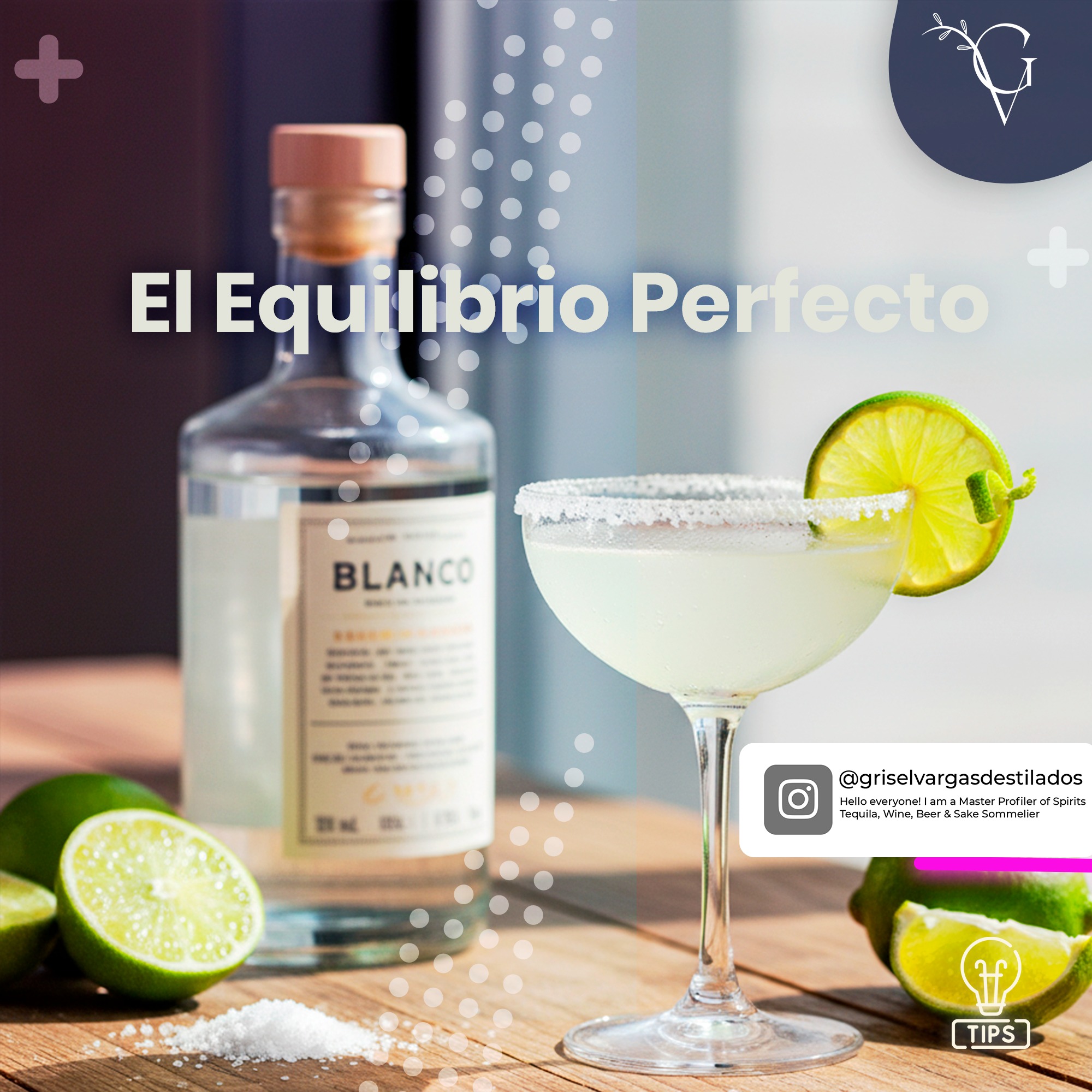 La Margarita no es solo un cóctel, es una fórmula de precisión.
• Acidez (limón)
• Dulzor (licor de naranja)
• Carácter (tequila)
Cuando estos tres elementos se alinean, el resultado es una experiencia fresca, vibrante y elegante.
Tip del día: usa tequila 100% agave y limón recién exprimido. La diferencia es inmediata.