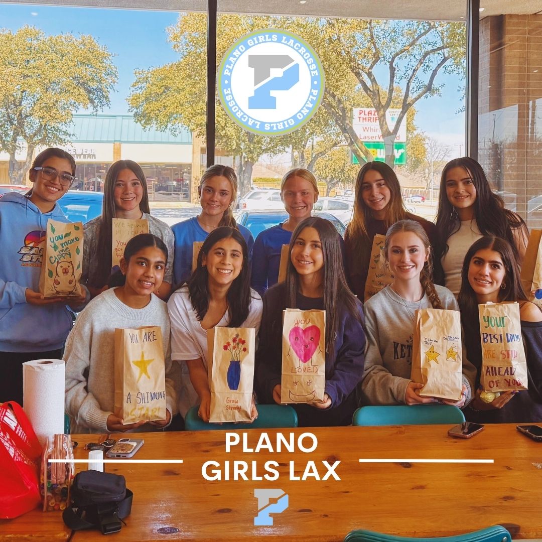 PGL | Our girls spent Saturday afternoon decorating and assembling goodie bags for local kids supported by Community Partners of Dallas (CPD), adding color, kindness, and a lot of love to every single one. 🩵
They showed up with creativity, kindness, and their selfless “we do this together” energy!
A strong team is built by individuals players who consistently show up for their teammates. 🥍A strong program is built when they show up for others, too. 🩵
Proud of this crew for leading with heart and for showing up on and off the field! A BIG thank you to Chelle Barker for organizing so many incredible community and give back opportunities for PGLAX! 🎉
*CPD provides immediate resources to Dallas County CPS aiding abused and neglected children, and we’re grateful for the chance to support their mission in a hands‑on way.
#PGLAX #laxlife #planogirlslax #plano #communitymatters