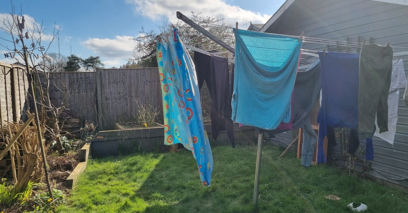 Anyone else excited to finally be able to put washing on the line? #springiscoming