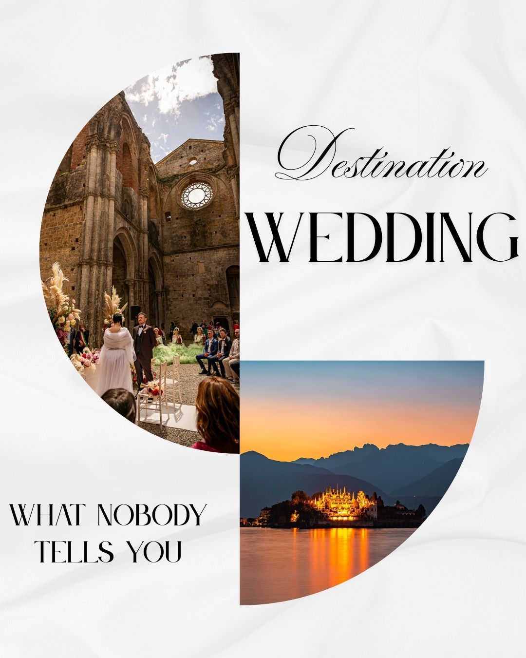 ๐A destination wedding is far more than a romantic getaway in a beautiful location. It is a complex international event that involves contracts, logistics, legal documentation, production planning, and coordination across different countries.๐
๐Before being swept away by the scenery, make sure you understand the professional framework that makes it all possible behind the scenes.๐
#LakeMaggioreWedding #TuscanyWedding #ItalyDestinationWedding #LakeComoWedding #LuxuryWeddingItaly #LuxuryDestinationWedding #EuropeanDestinationWedding
#ItalyWeddingPlanner #LakeMaggiorePlanner #TuscanyWeddingPlanner #InternationalWeddingPlanner
#OverseasWedding #AmericanWeddingInItaly #UKWeddingInItaly #AustraliaWeddingInItaly #HighEndWedding #LuxuryBride #WeddingInItaly
#ExclusiveWedding
#ItalianWeddingExperience