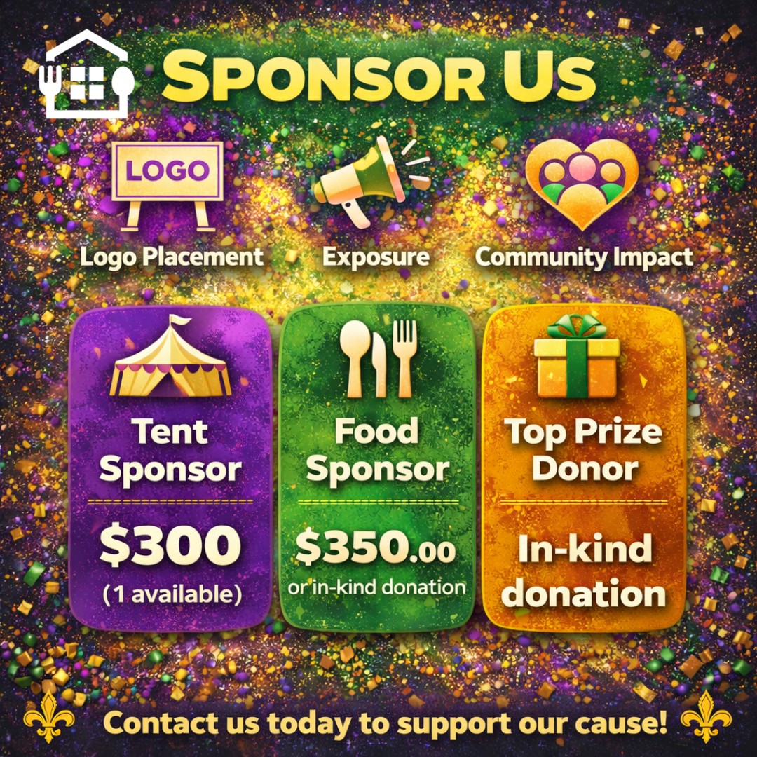 Businesses of St. Bernard Parish, we’re looking at you. The Crescent City Classic brings together tens of thousands of runners, families, and supporters. Partner with the Community Center of St. Bernard and put your brand at the heart of one of the city’s most beloved traditions. Let’s uplift the community together.
Email for more information: Jamie@ccofstb.com