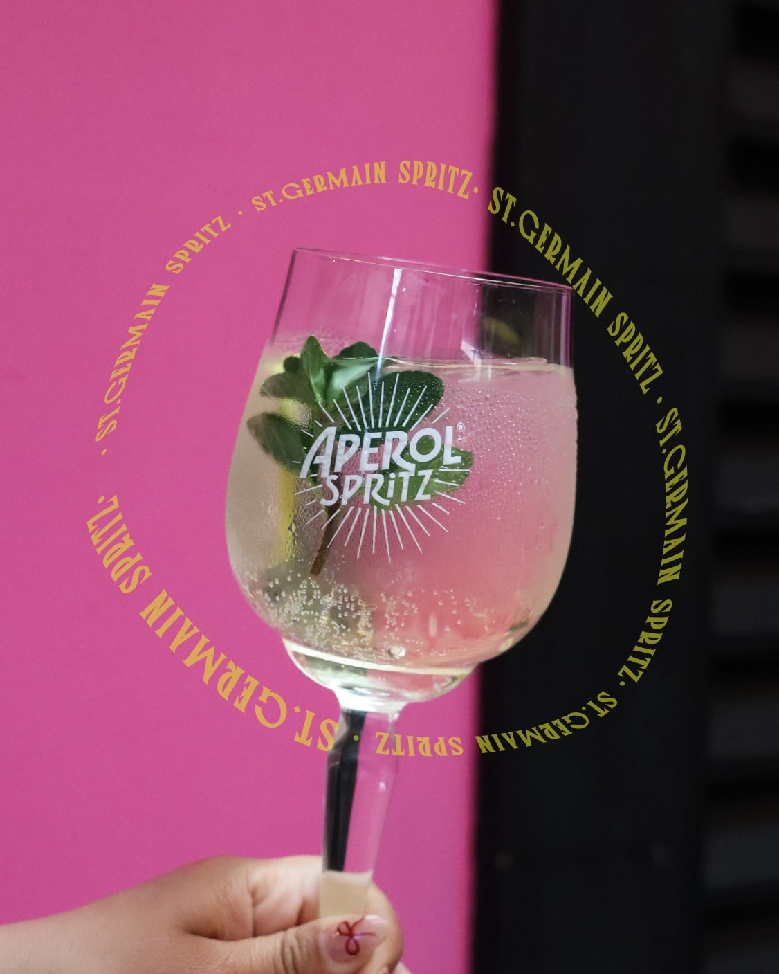 Un St.Germain Spritz para disfrutar de este calor en Augurio. ¡Reserva!