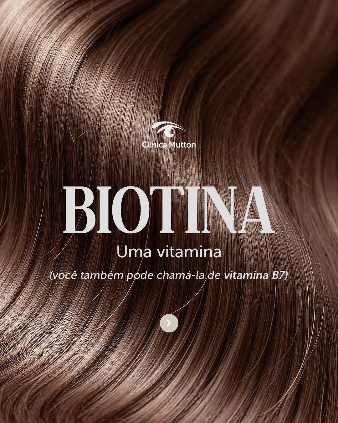 O que é a biotina e como ela pode ajudar na saúde do cabelo?
Arraste para o lado e saiba mais sobre essa vitamina!