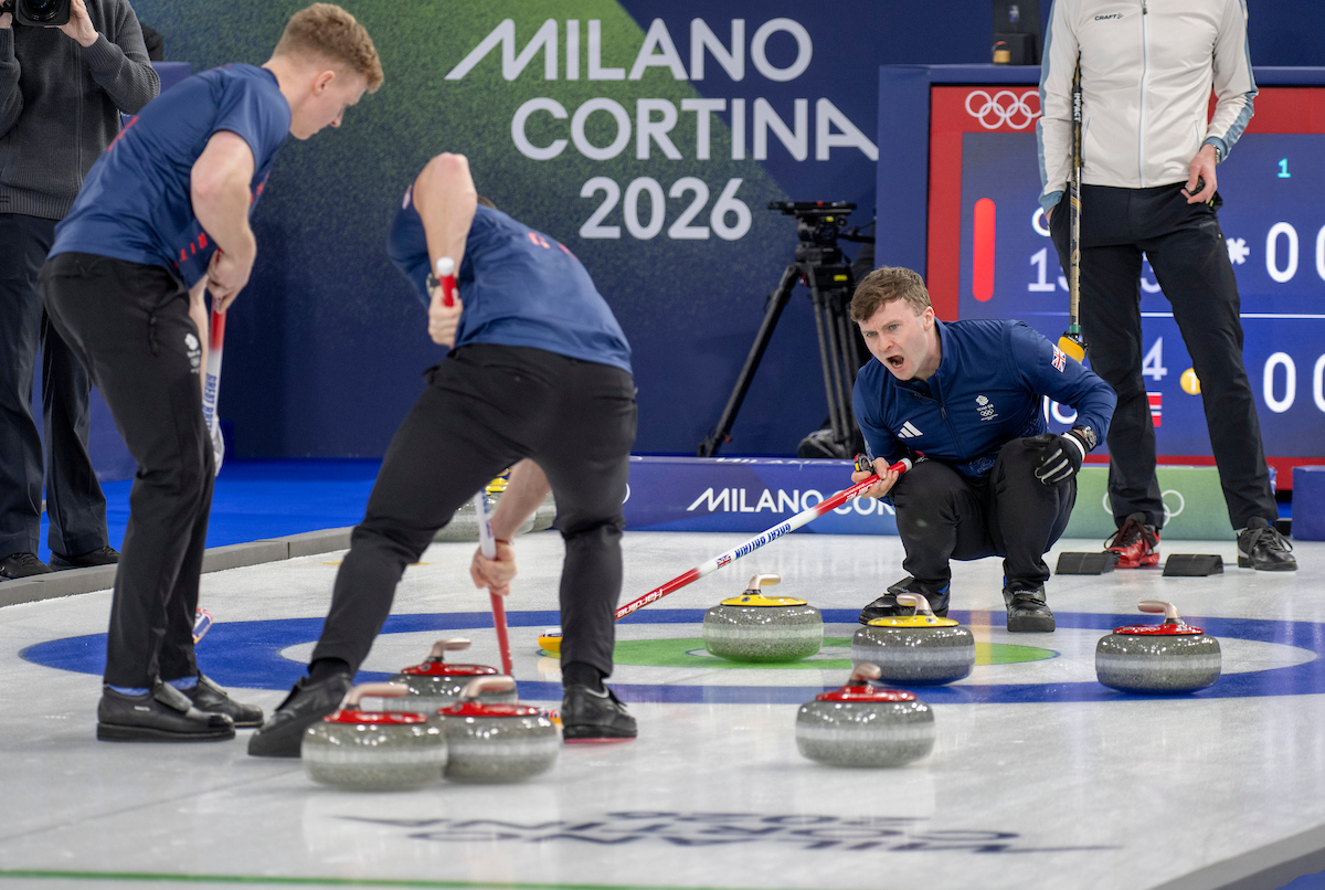 Just 24 hours to go before the Olympic final - @teammouat v Canada. After an epic semi-final win against the Swiss, our GB men are pulling out all the shots to secure gold. Tune in tomorrow night at 6.05pm and roar them on in what promises to be a cracking contest and the more eyes on that hog line the merrier 📸 TeamGB