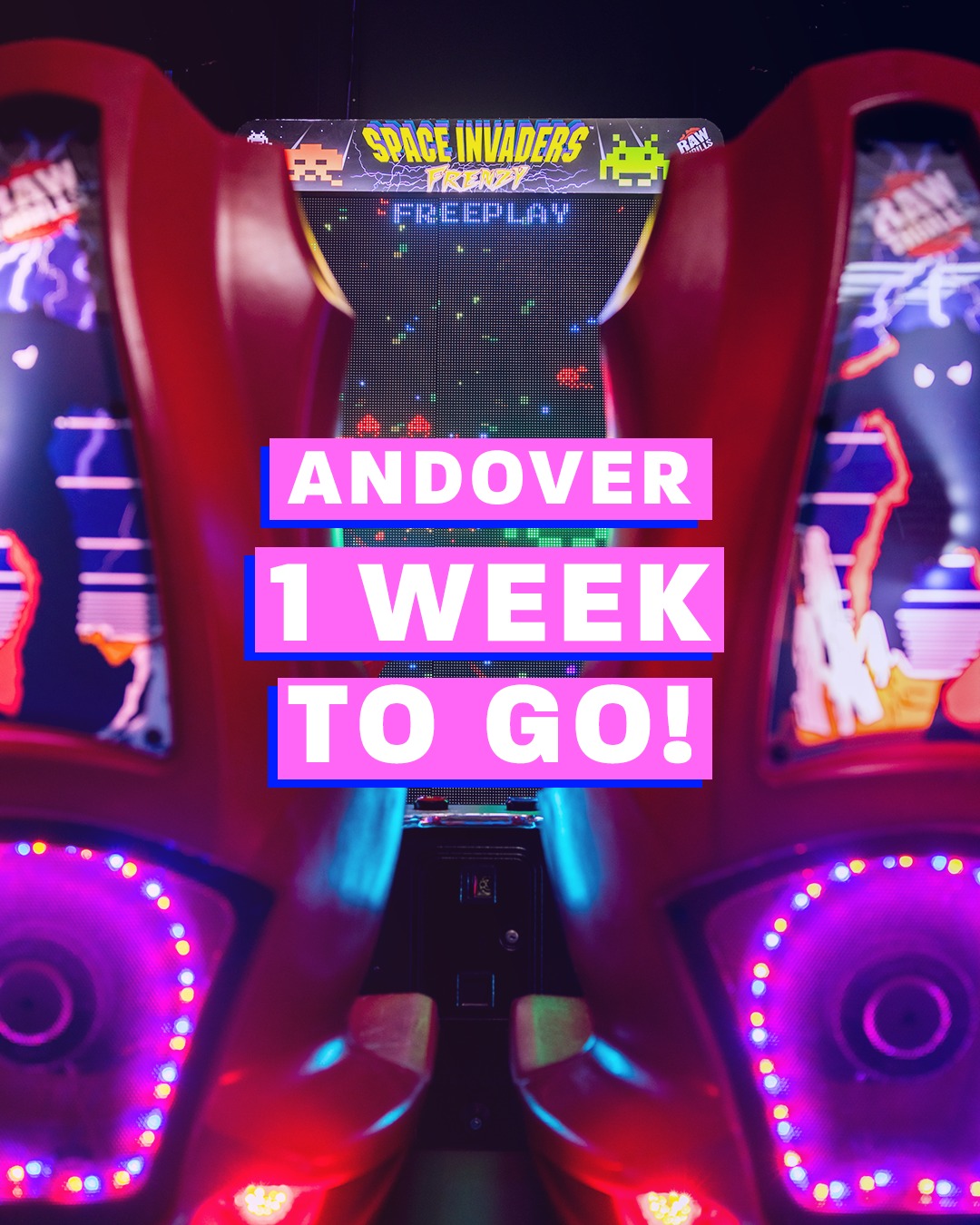The final countdown is here... just 7 days until Andover's doors open!
Mario and Luigi can't wait to meet you all. Tag a friend who should come along! 🎉
#arcadegames #gamer #arcade #familyfun #family #thingstodo #andover #hampshire #thingstodoinhampshire #thingstodoinandover #LoveAndover #AndoverTownCenter #andovermums