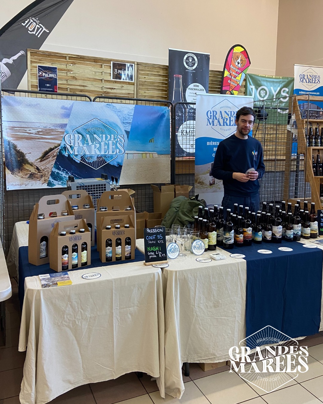 🍻 Salon de la Bière 🍻
Ce dimanche 1er Mars de 10h à 19h, retrouvez nous à la Salle des fêtes de Noeux les Mines pour découvrir ou redécouvrir nos bières, auprès de 12 autres brasseries de la régions. 🍺
Plus d'infos : @salondelabierenoeux
La brasserie reste ouverte le samedi 27 février de 10h à 20h ! 🌊
#brasseriegrandesmarees #beerlover #brasserieartisanale #bière #craftbeer #salondelabiere #noeuxlesmines