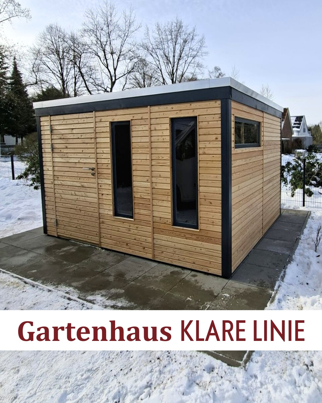 Trotz eisiger Temperaturen haben unsere Kollegen tapfer ein weiteres Gartenhaus KLARE LINIE montiert 👍🏻.
Jetzt baut sich unser Kunde noch eine kleine Werkstatt in das Gartenhaus und wenn diese fertig ist, gibt's ein paar Einblicke.
Wie gefällt dir unser Gartenhaus KLARE LINIE?
#gartenhaus #werkstattimgarten #gartenhausklarelinie #freeseholz #holzgartenhaus