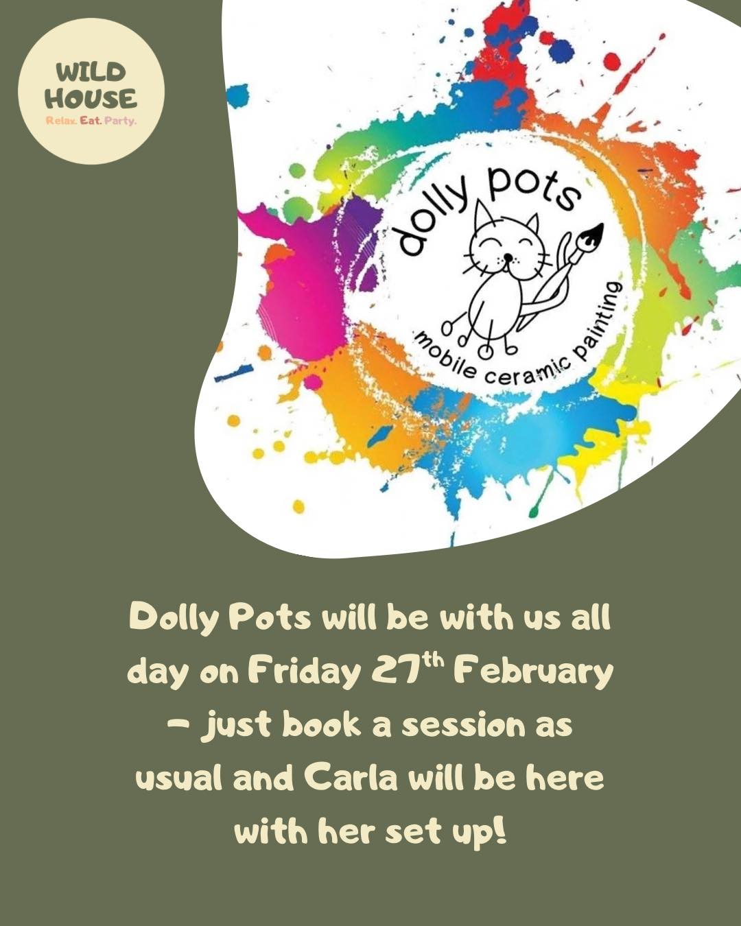 Another exciting few months coming up here at Wild House! Here are our daytime events so far! We are still planning our character events and will be releasing these VERY soon 🙏
Our Princess and Barbie events are suitable for up to age 6.
All other events suit our usual age range!
Book using the link below!
www.wildhouseplaycafe.co.uk/events
#wildhouseplaycafe #princessparty #missrachel #barbieparty #worldbookday #mothersday
