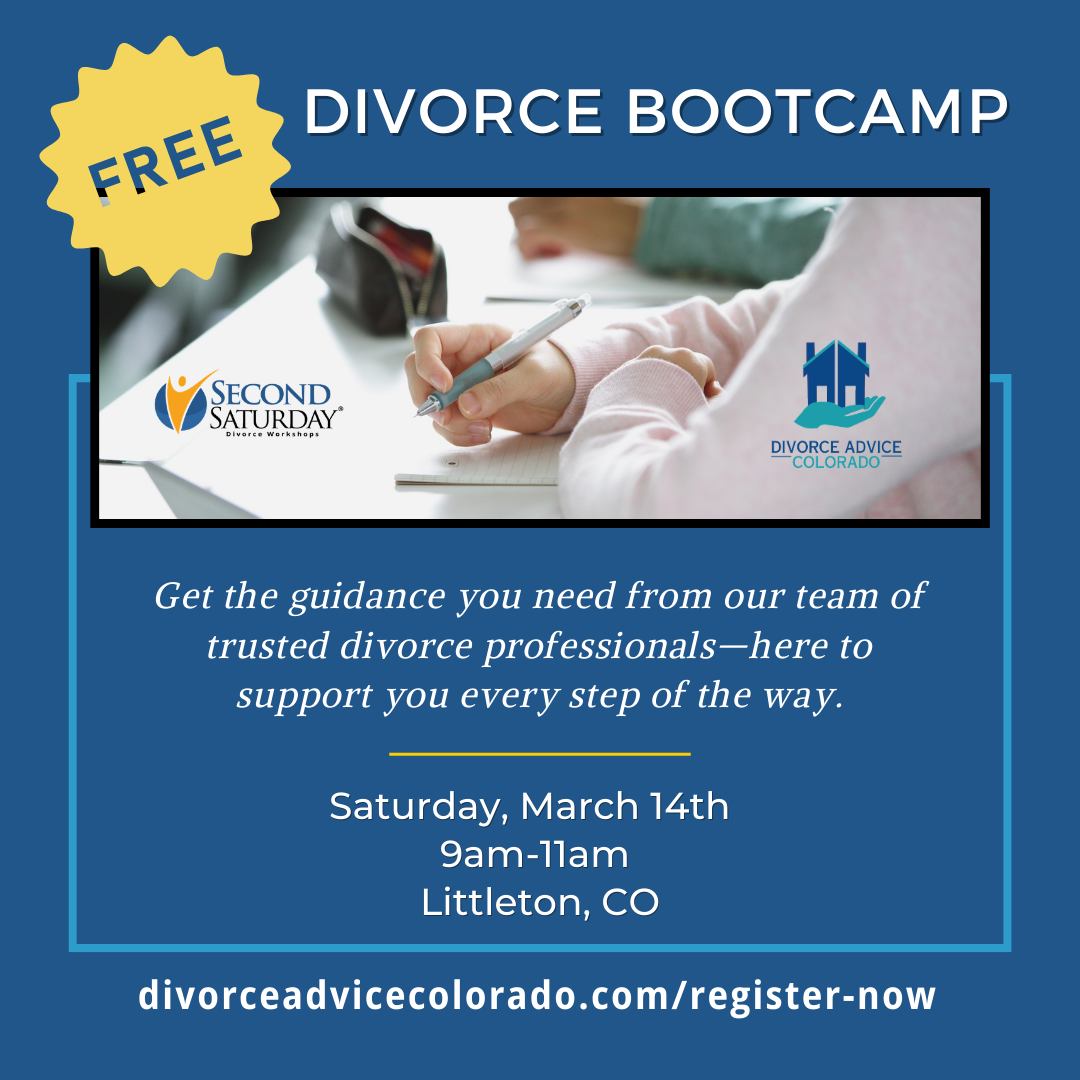 🔎 Get Trusted Guidance—All in One Place this Saturday
Have questions about divorce? Our panel of professionals is here to provide clarity on everything from asset division to building a strong, workable parenting plan.
📅 Date: Saturday, March 14th
⏰ Time: 9:00 – 11:00 AM
📍 Location: Join us in person in Littleton, CO — or attend online from anywhere
⬇️ Save your seat today:
www.divorceadvicecolorado.com/register-now
-
#garskemediation #diydivorce #divorcemediation
#divorcecolorado #mediationprocess #divorce #divorcesupport #separation