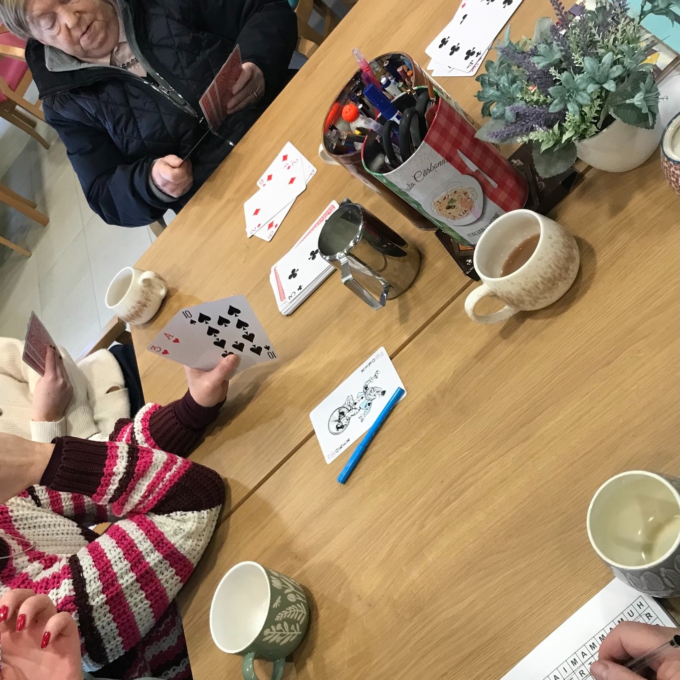 📚 Every day is a school day at Yarn Social Club! 🃏
Here in the club, roles are often reversed — with our club members teaching the staff how to play 45!
There’s plenty of laughter, learning, and friendly competition as skills are shared and confidence shines. Moments like these really highlight the importance of connection, purpose, and mutual respect in everything we do at Yarn Social Club 💙
Proof that learning never stops — and neither does the fun!
#CareBright #YarnSocialClub #EverydayIsASchoolDay #DementiaInclusive #LearningTogether #Connection