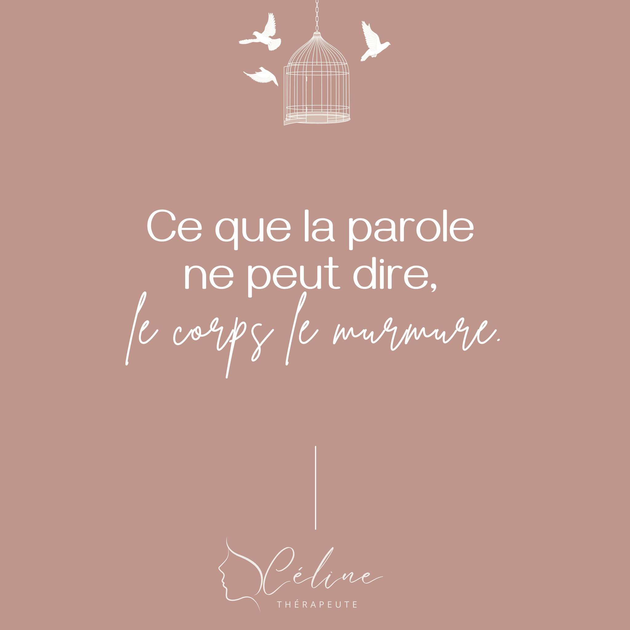 💛 Ecouter ce que le corps murmure quand les mots ne suffisent plus.
🌿La kinésiologie est une approche globale : elle éclaire les stress, les blocages émotionnels, les déséquilibres énergétiques et accompagne le corps vers plus de fluidité, de clarté et de présence.
Chaque séance est un espace pour déposer, respirer, relâcher. Un lieu où l’on peut laisser émerger ce qui demande de la place, avec douceur et sécurité.
🙏 Chaque rencontre me rappelle pourquoi je fais ce métier : pour ces moments où quelque chose se relâche, s’apaise, se remet en mouvement.
_________________
🩷 Céline Monteiro, Thérapeute
📍 Cabinet Thérapies 6, Genève
📲 +41 78 305 02 98
ℹ www.celinetherapeute.com
#kinésiologie #bienêtre #thérapeute
#genève #écouteducorps
#libérationémotionnelle #approcheglobale