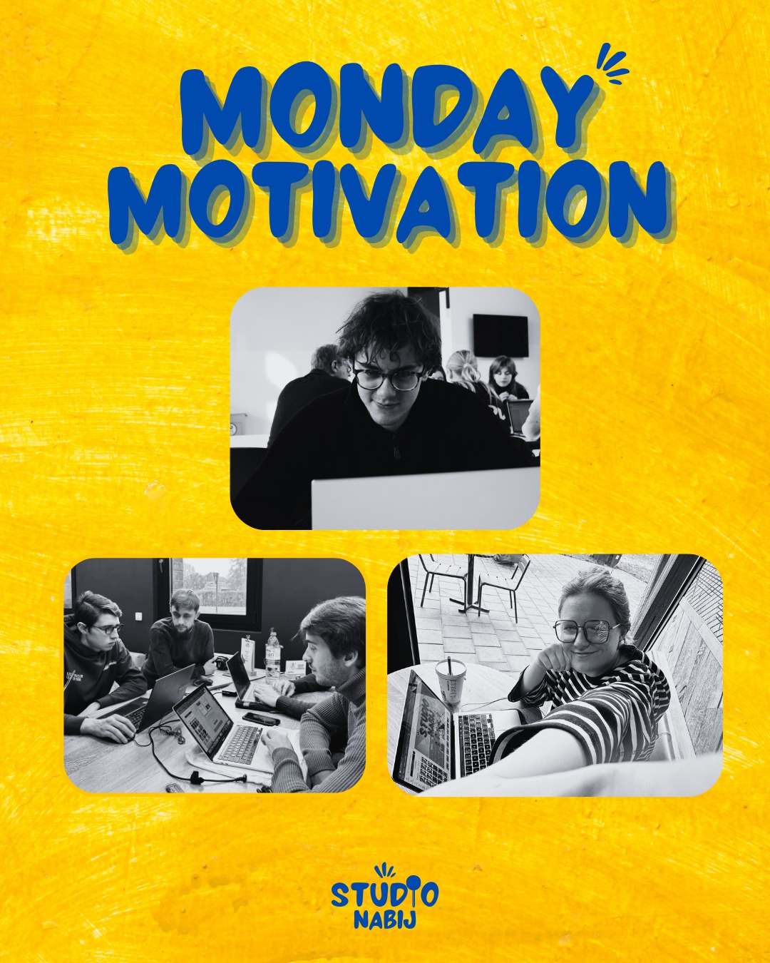 Maandag = planningsdag bij Studio Nabij.
We overlopen de week, stemmen onze contentkalenders af en duiken meteen in de opdrachten van onze klanten. Van strategie tot creatie: alles wordt klaargezet zodat hun online kanalen vlot blijven draaien.
Terwijl jij focust op je zaak, werken wij achter de schermen aan jouw online groei.
Hoe start jij je week? 💙